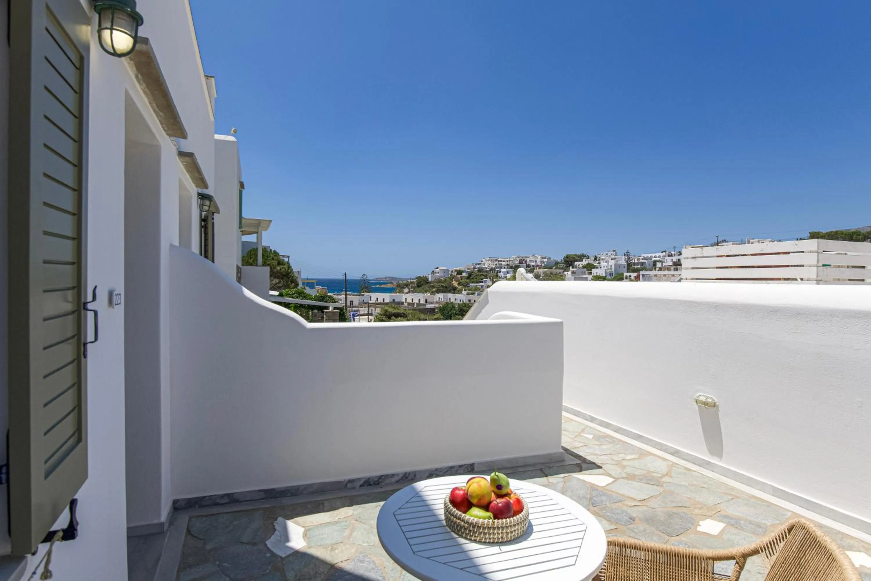 Patio in Elena Studios & Apartments