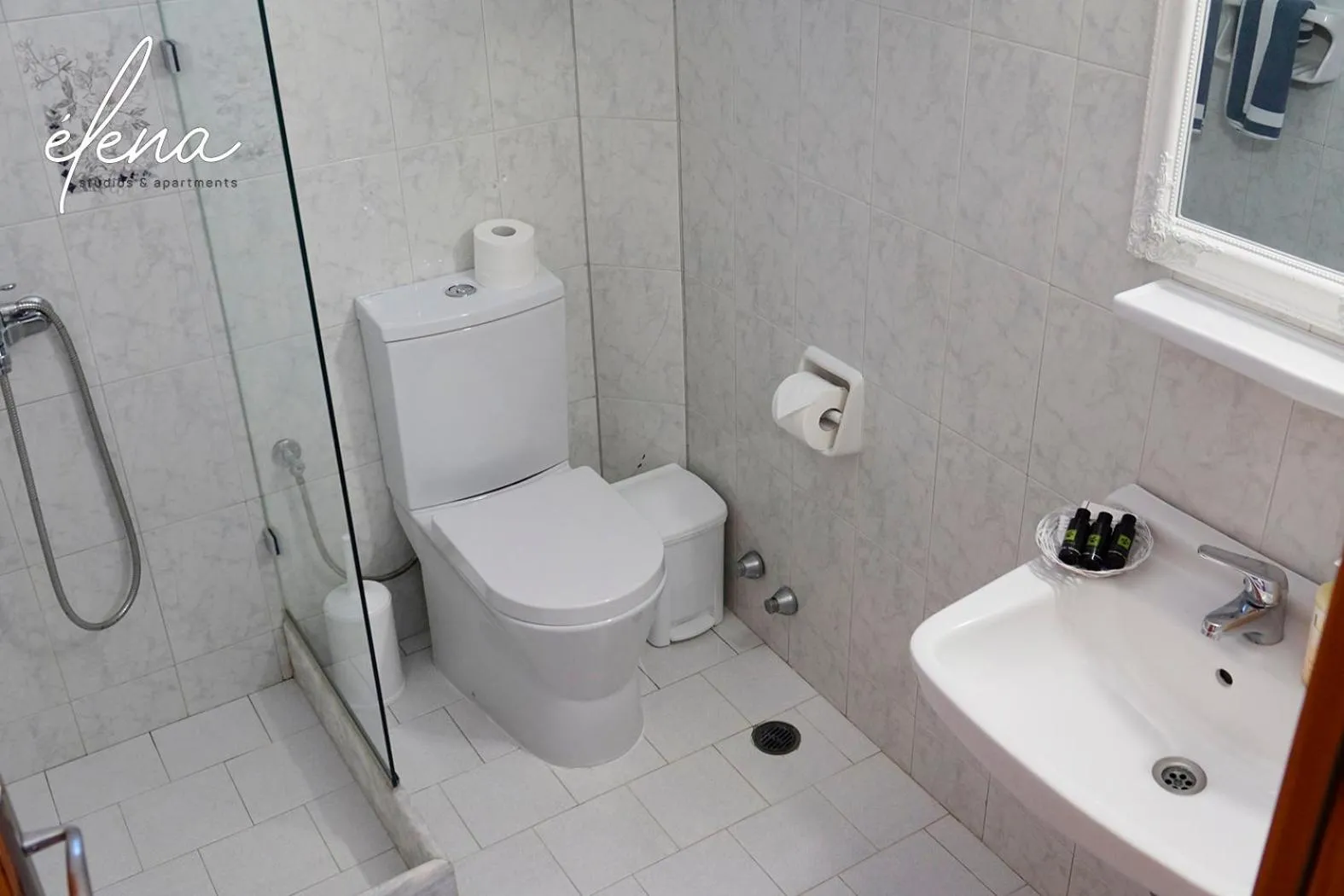 Bathroom in Elena Studios & Apartments