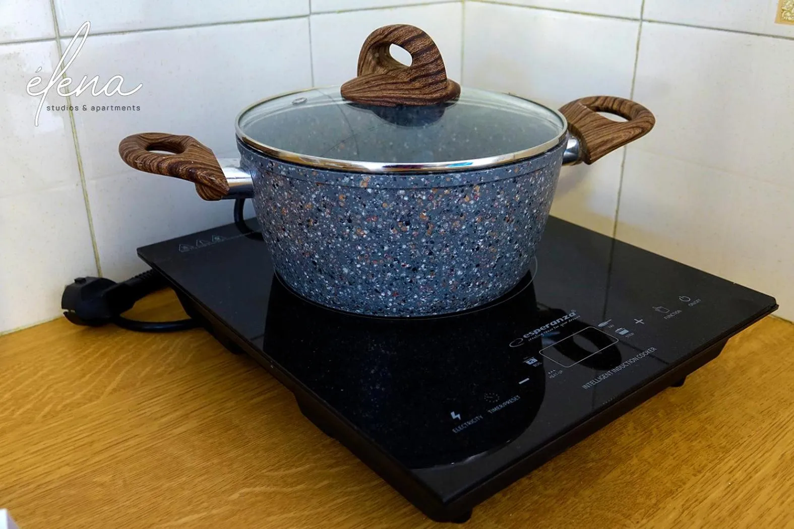 kitchen in Elena Studios & Apartments