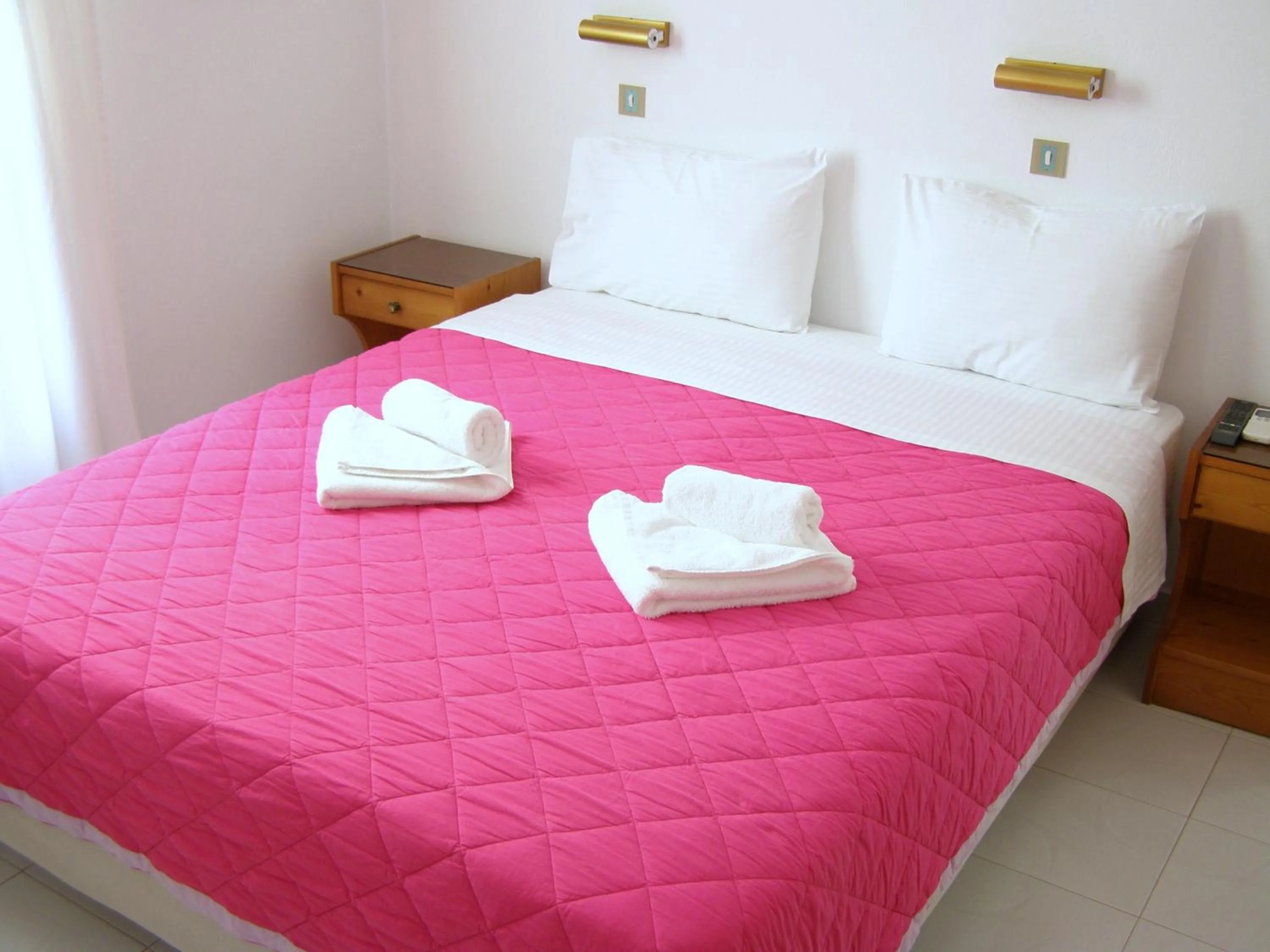 Bed in Elena Studios & Apartments