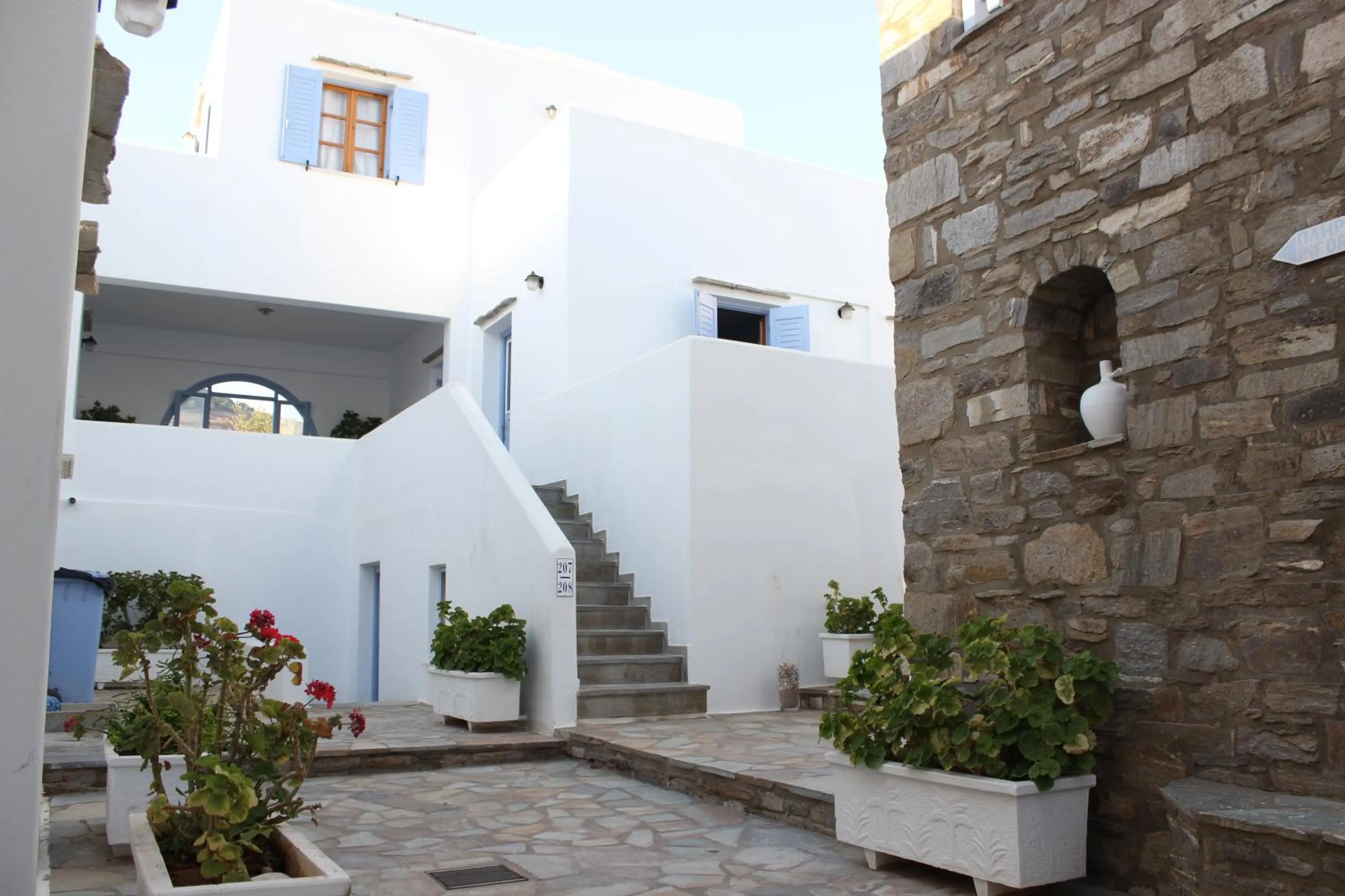 Decorative detail in Elena Studios & Apartments