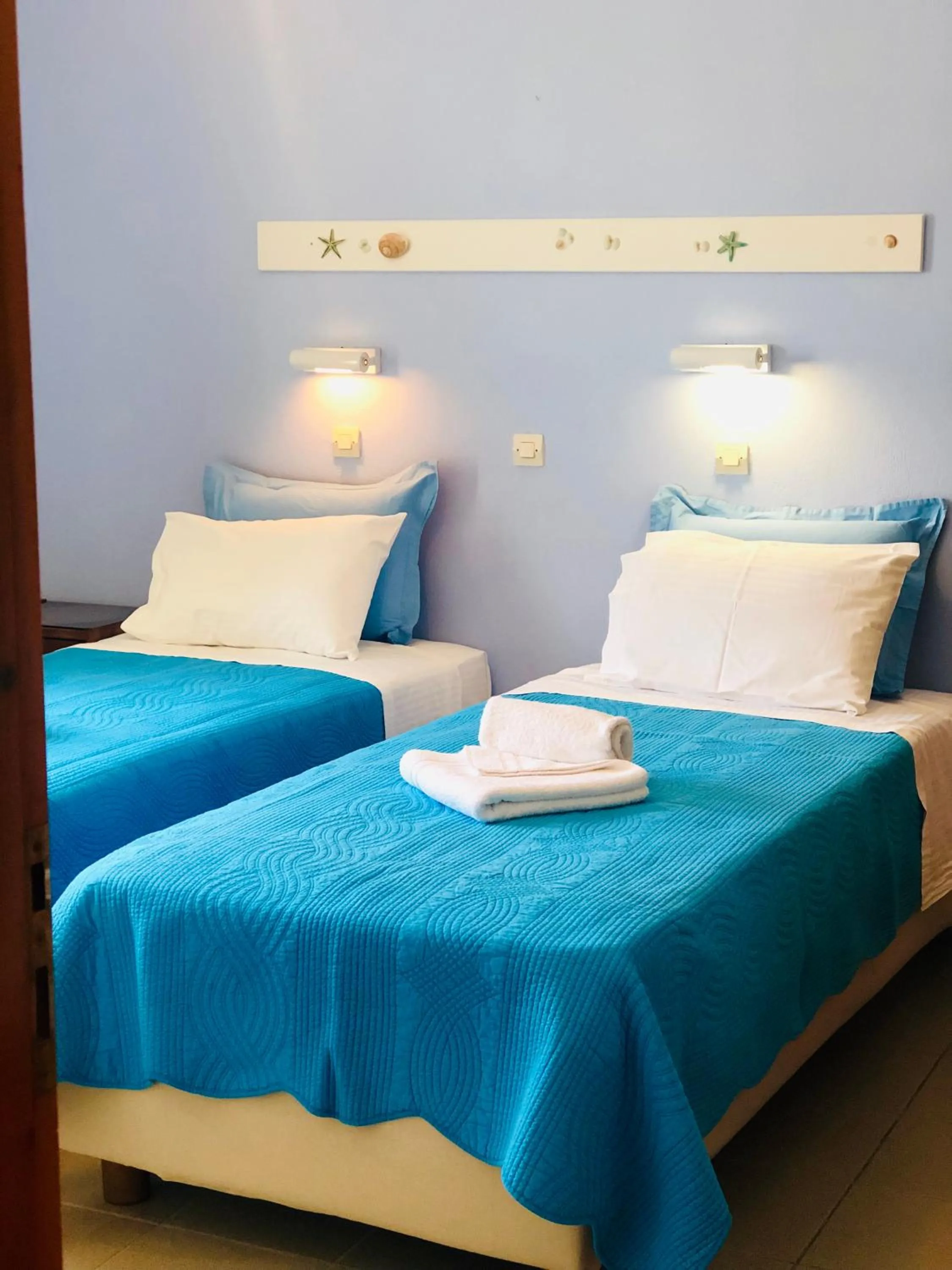 Bed in Elena Studios & Apartments