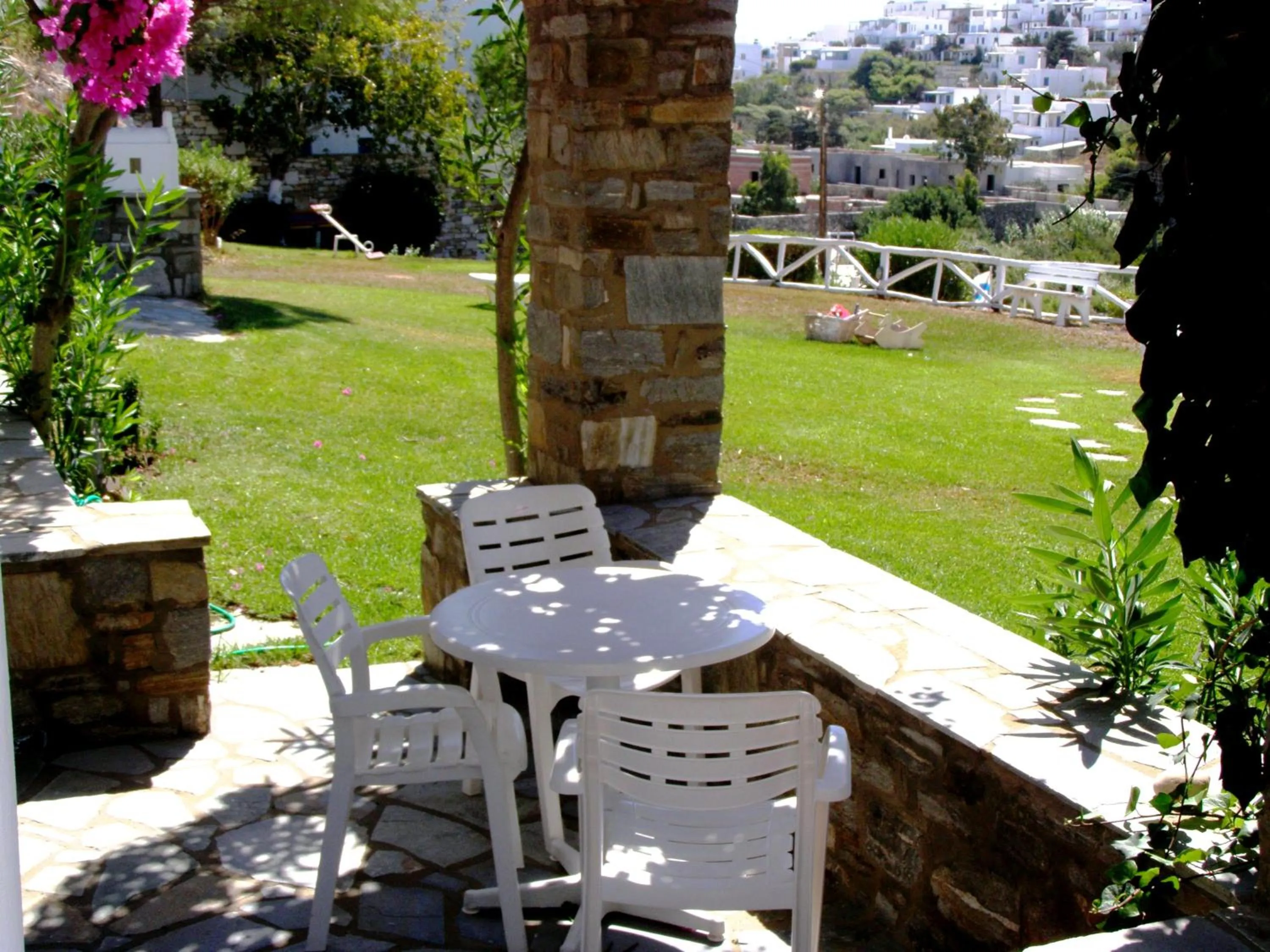 Patio in Elena Studios & Apartments