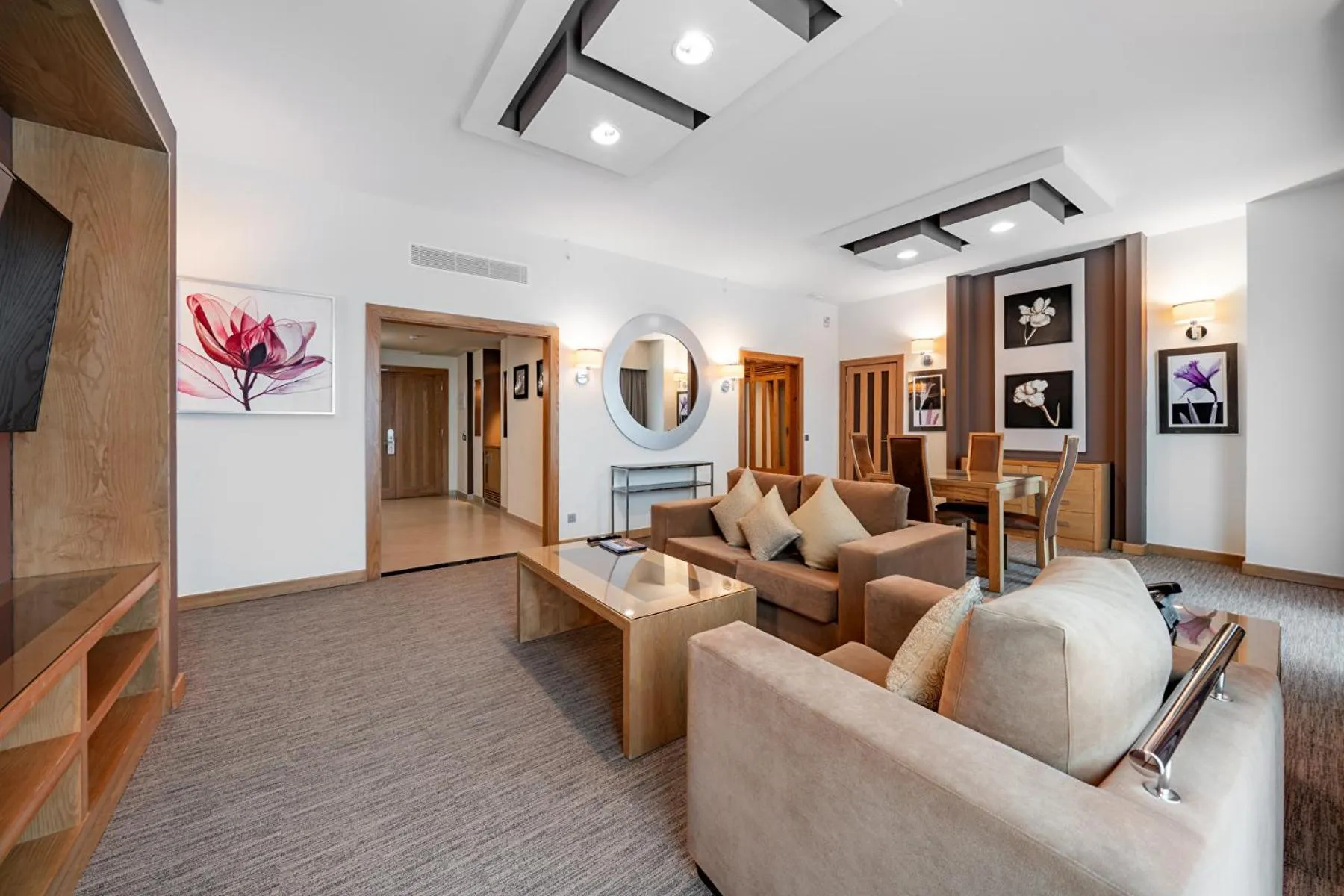 Living room in Riu Plaza Panamá