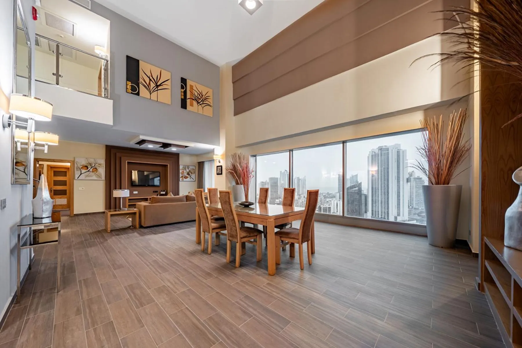 Living room in Riu Plaza Panamá