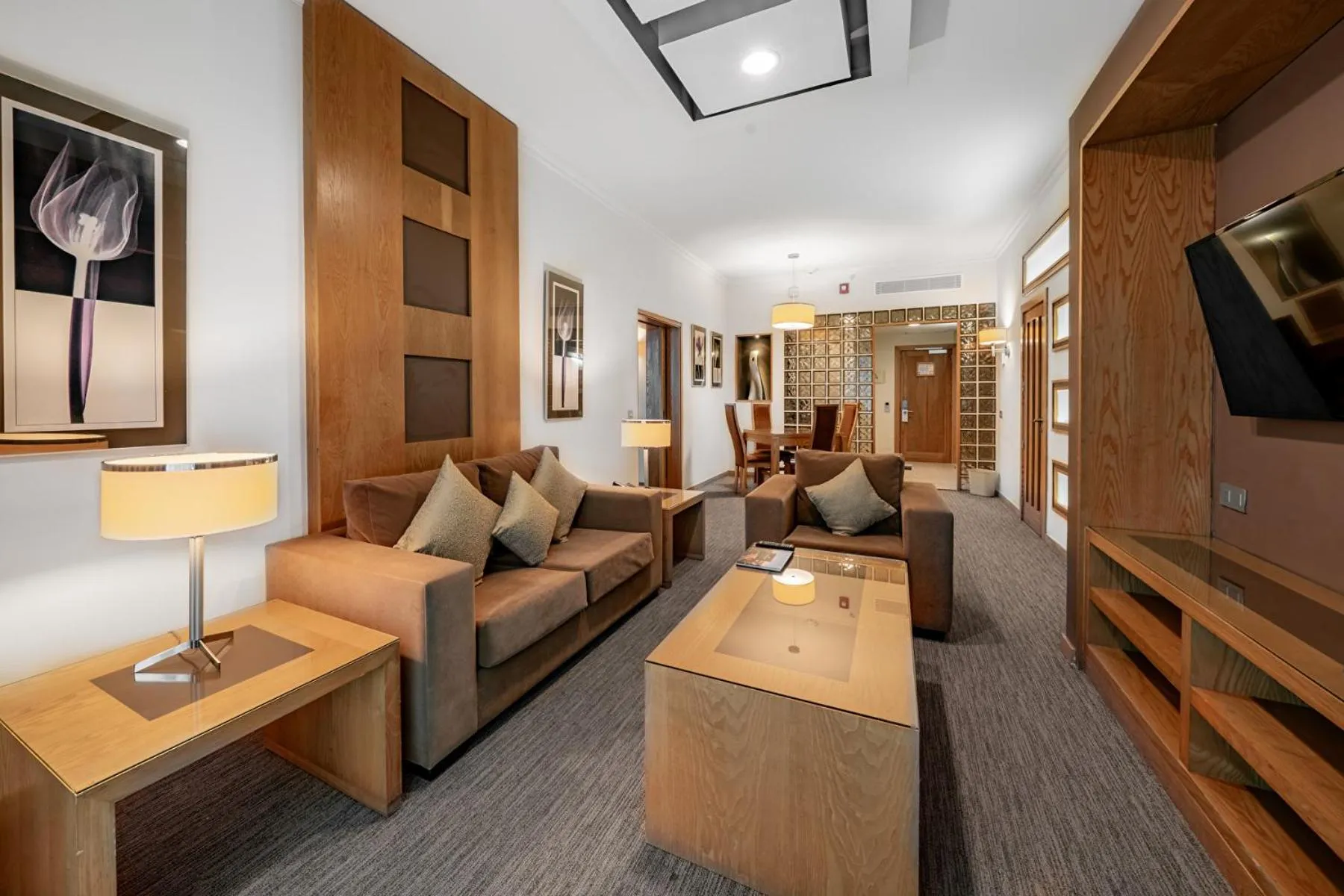 Living room in Riu Plaza Panamá