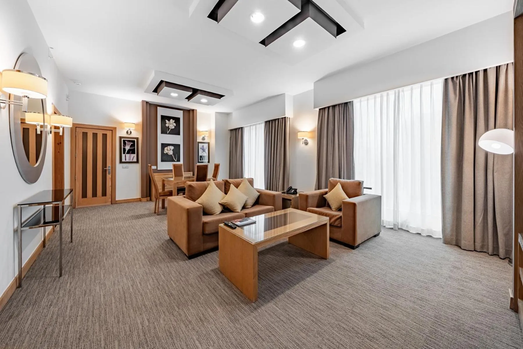 Living room in Riu Plaza Panamá