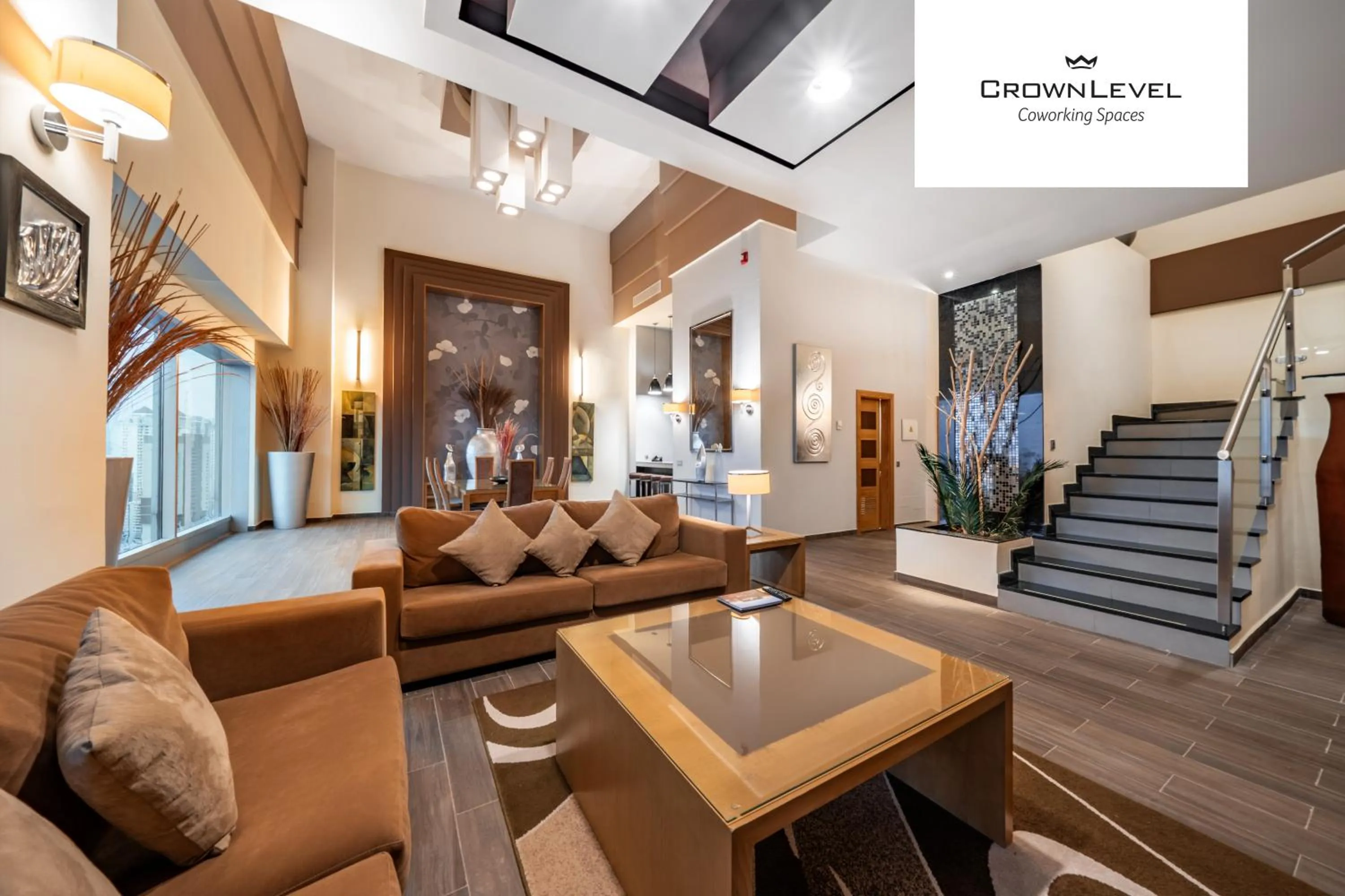 Living room in Riu Plaza Panamá