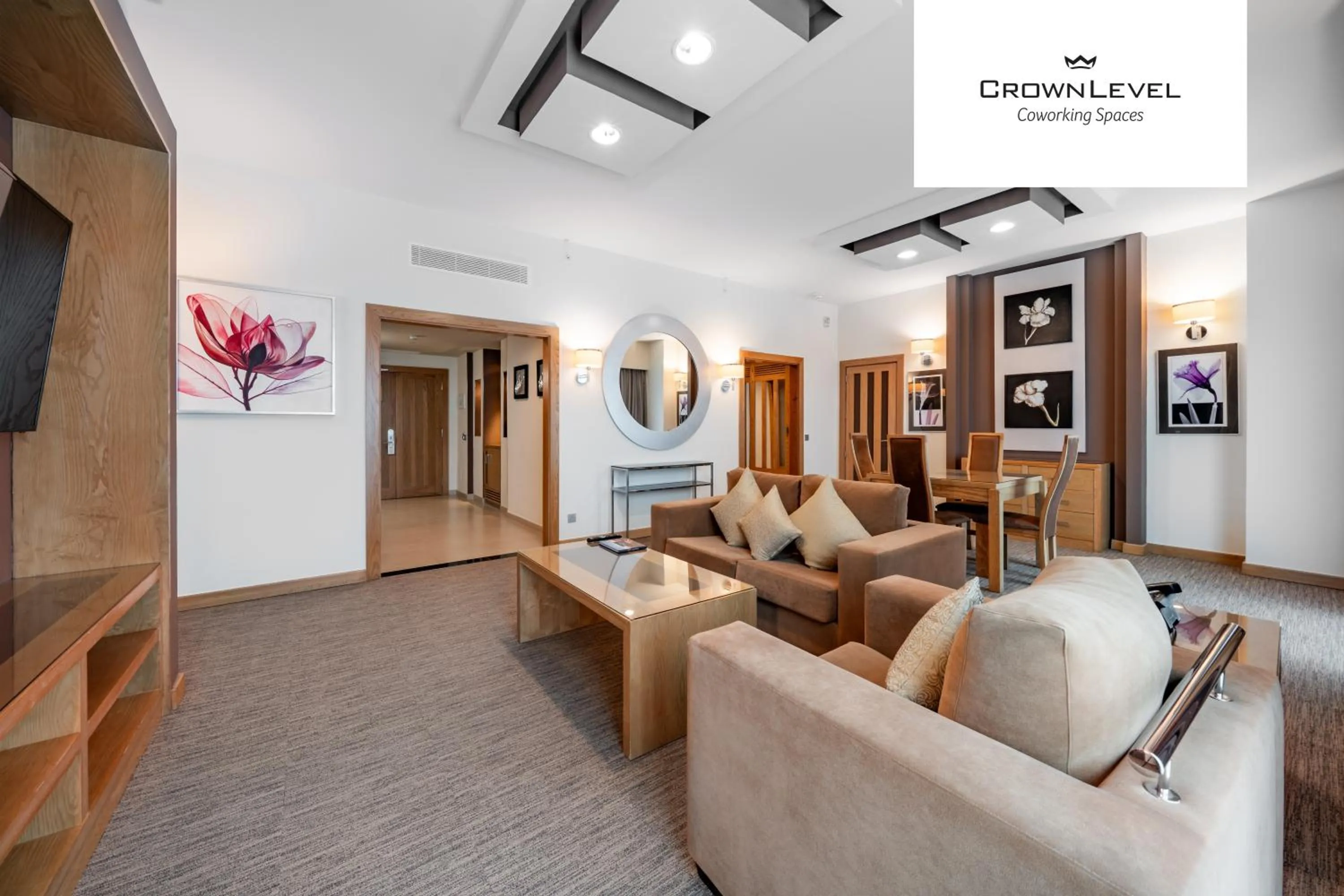 Living room in Riu Plaza Panamá