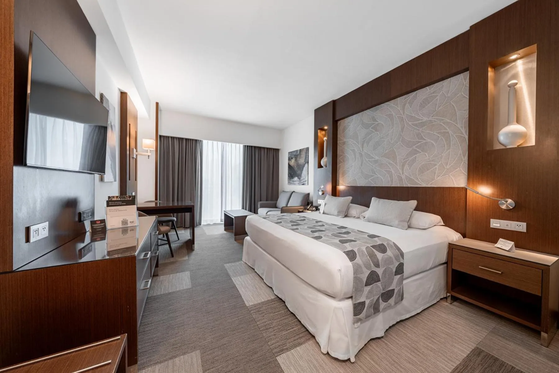 Bed in Riu Plaza Panamá