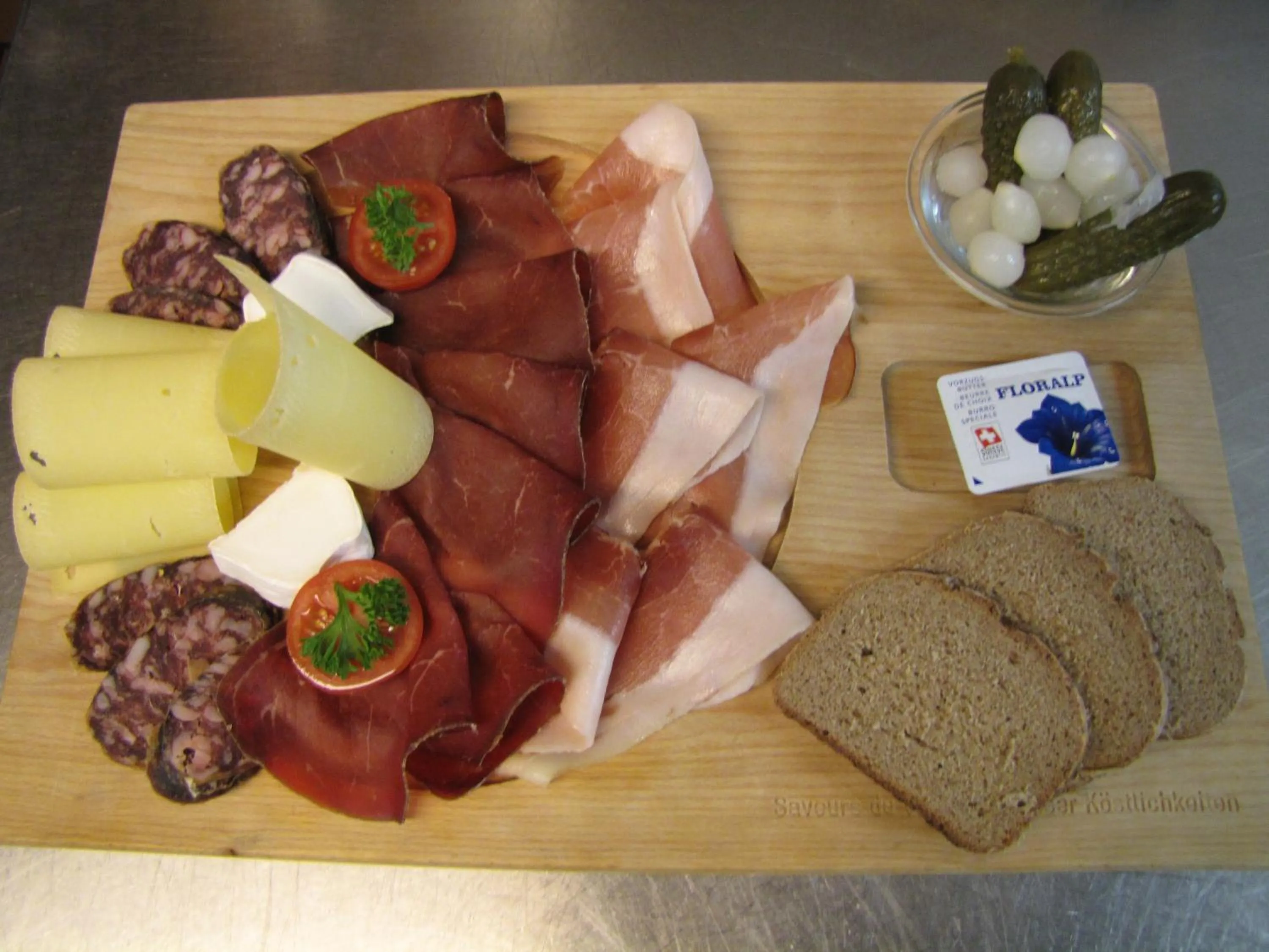 Food and drinks in Hotel-Restaurant le Relais Panoramique