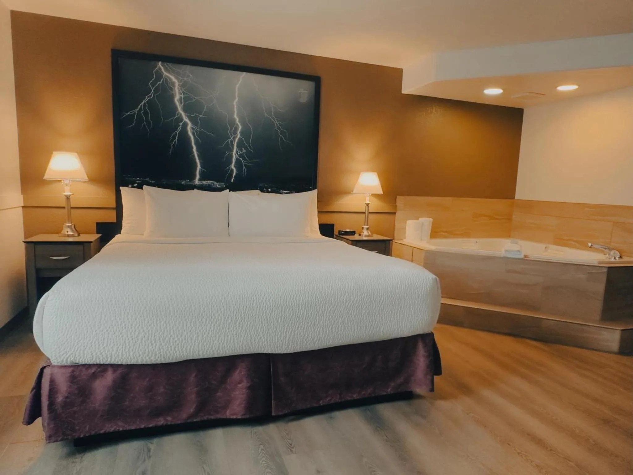 Bed in Super 8 by Wyndham Dawson Creek