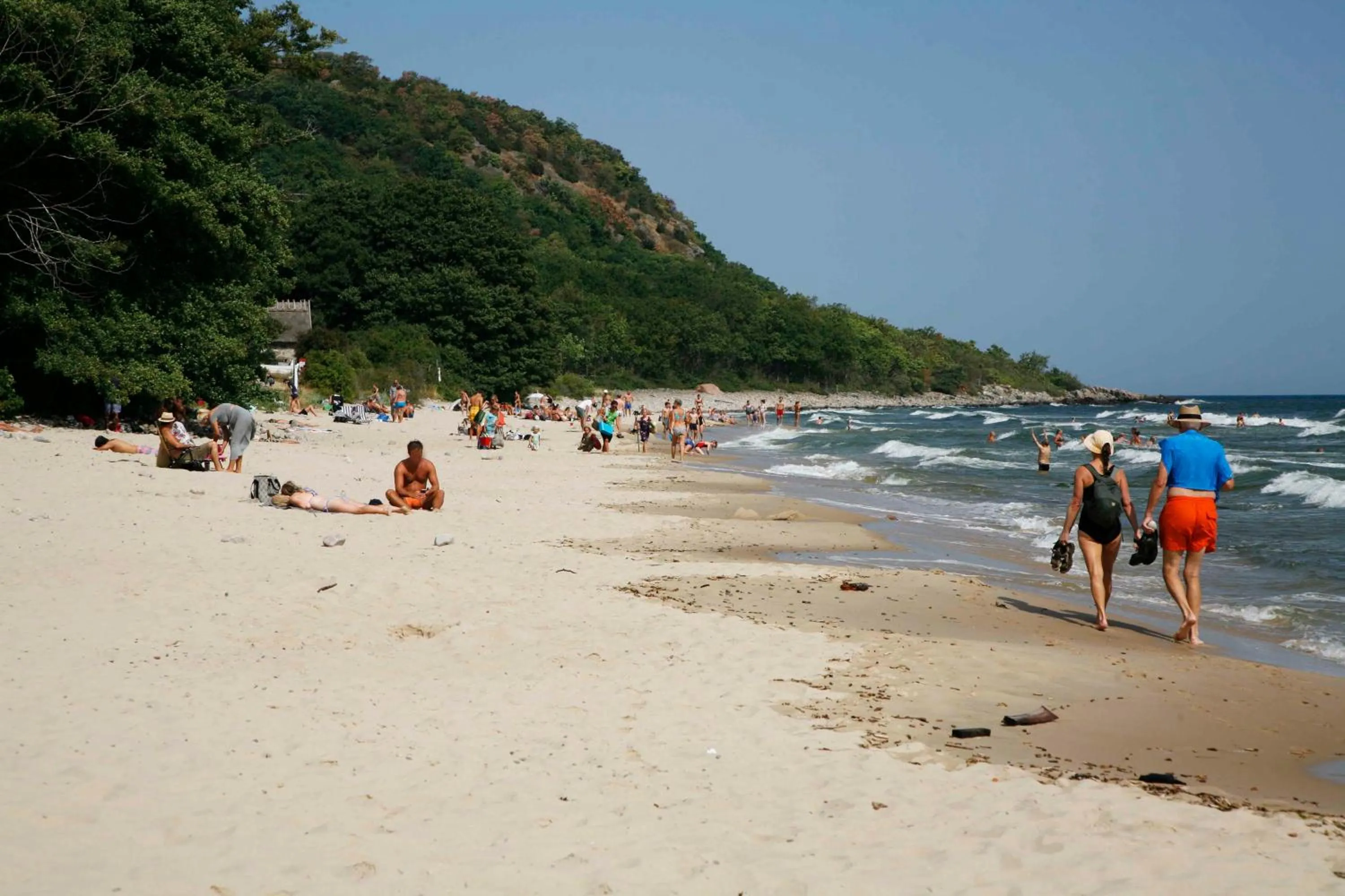 Beach in Stenrosgården