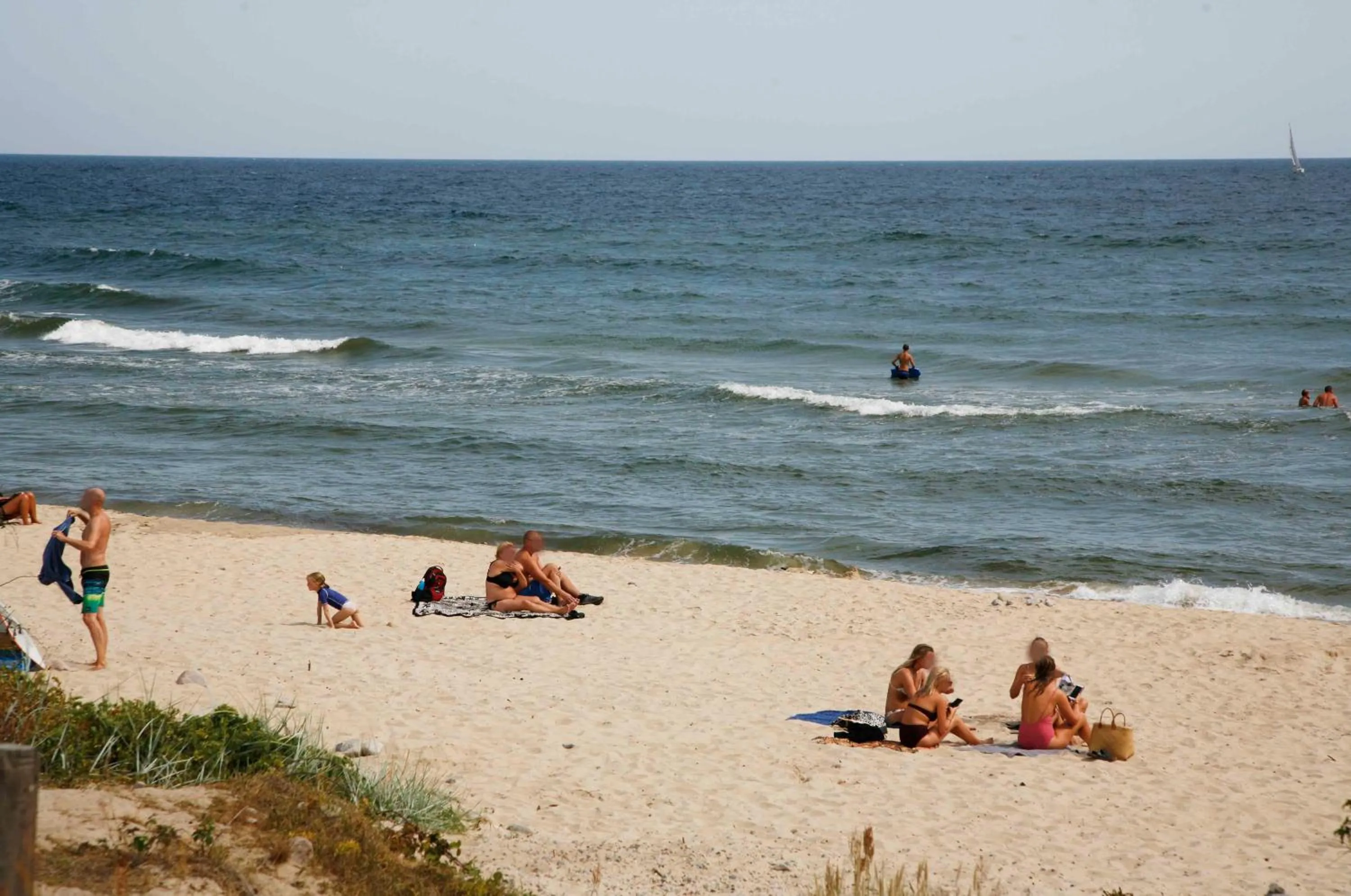 Beach in Stenrosgården