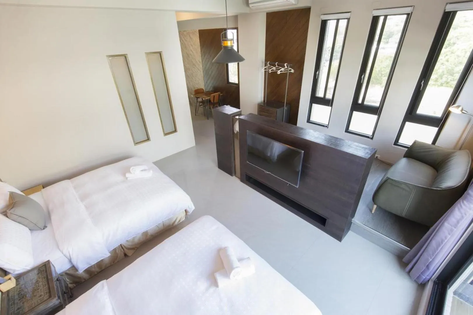 Bed in 東立方旅宿-East Cube B&B