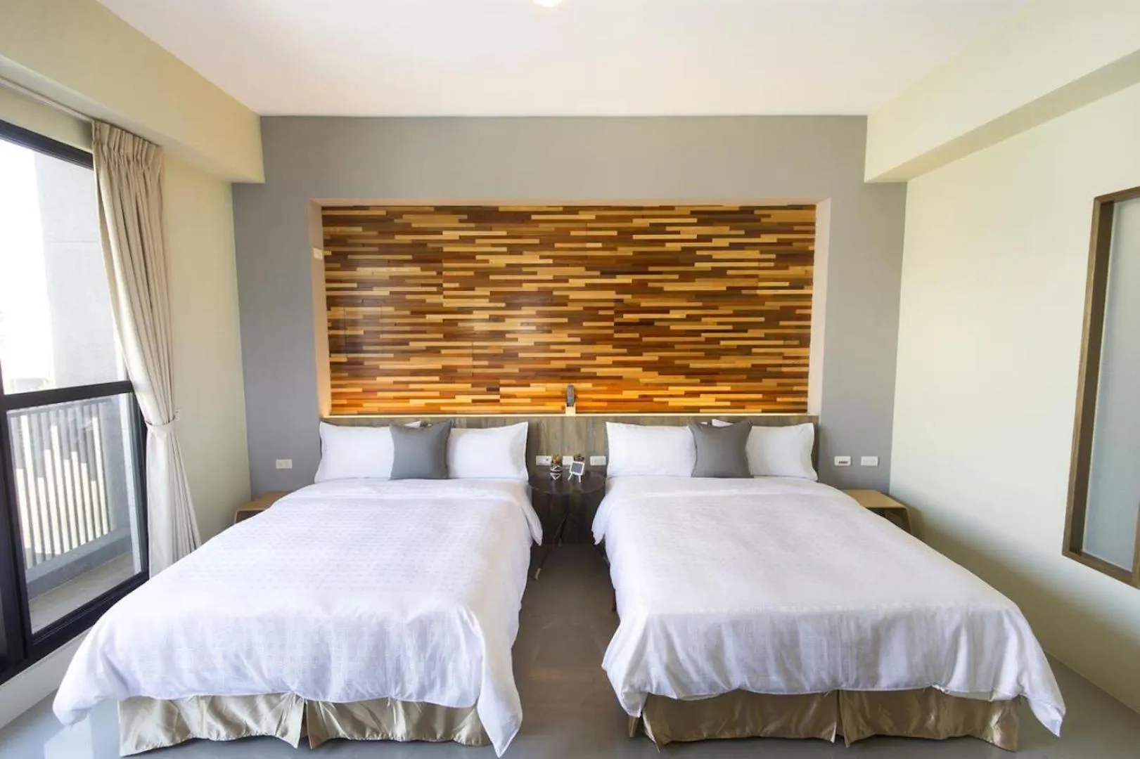 Bed in 東立方旅宿-East Cube B&B