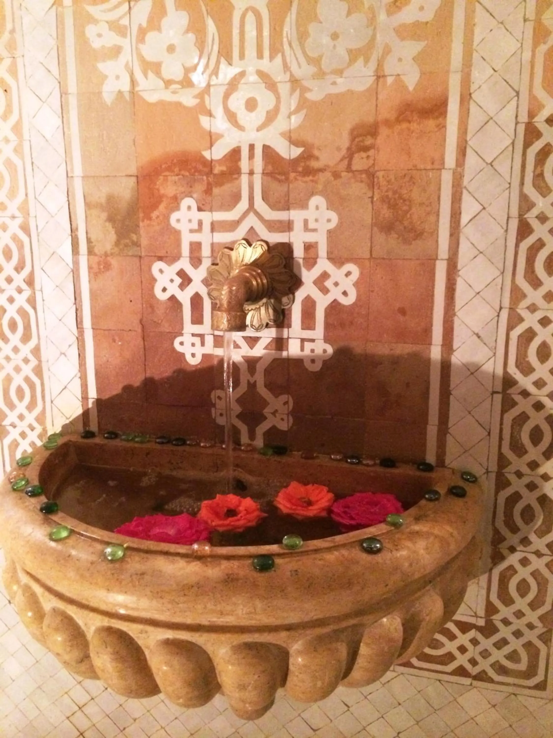Decorative detail in Riad Viva