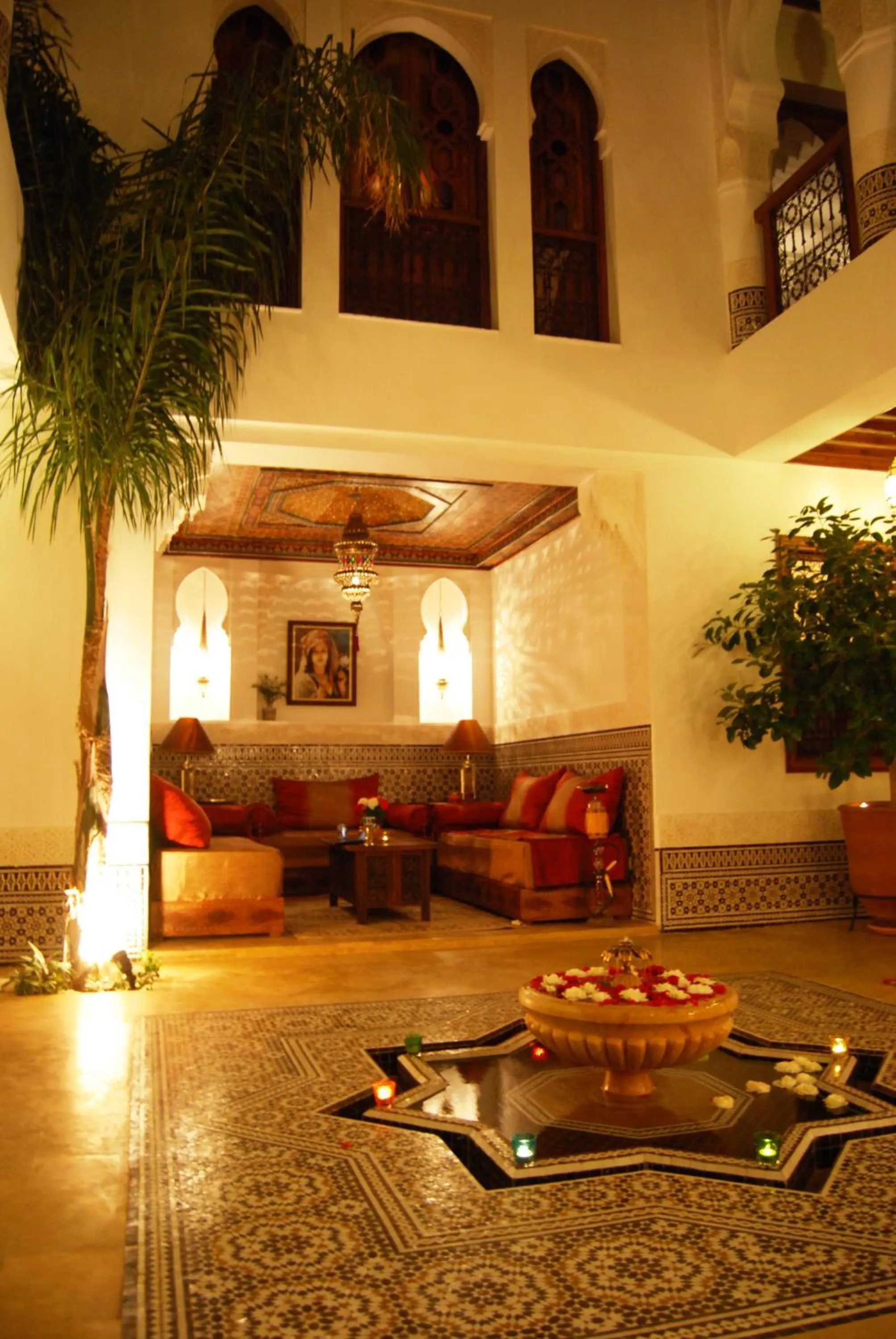 Patio in Riad Viva
