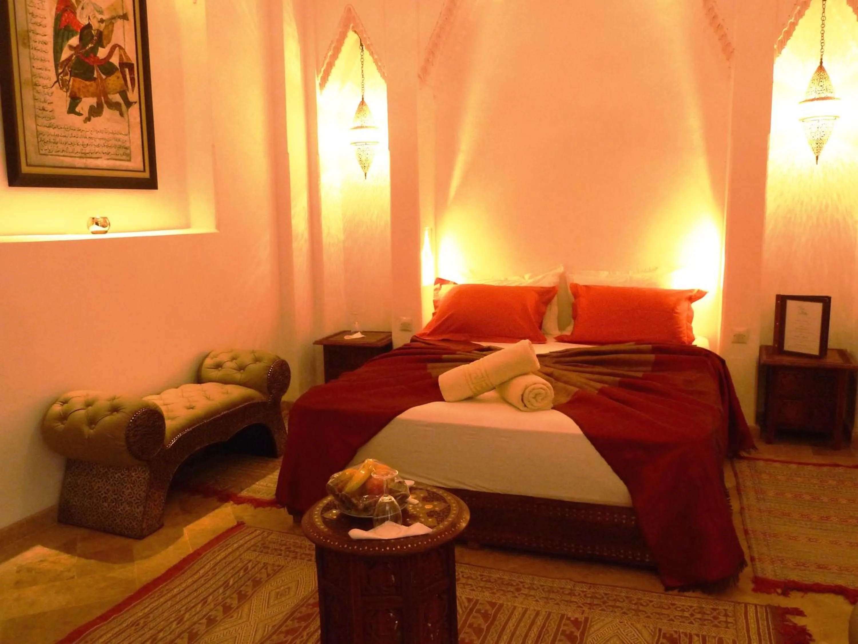 Photo of the whole room, Bed in Riad Viva