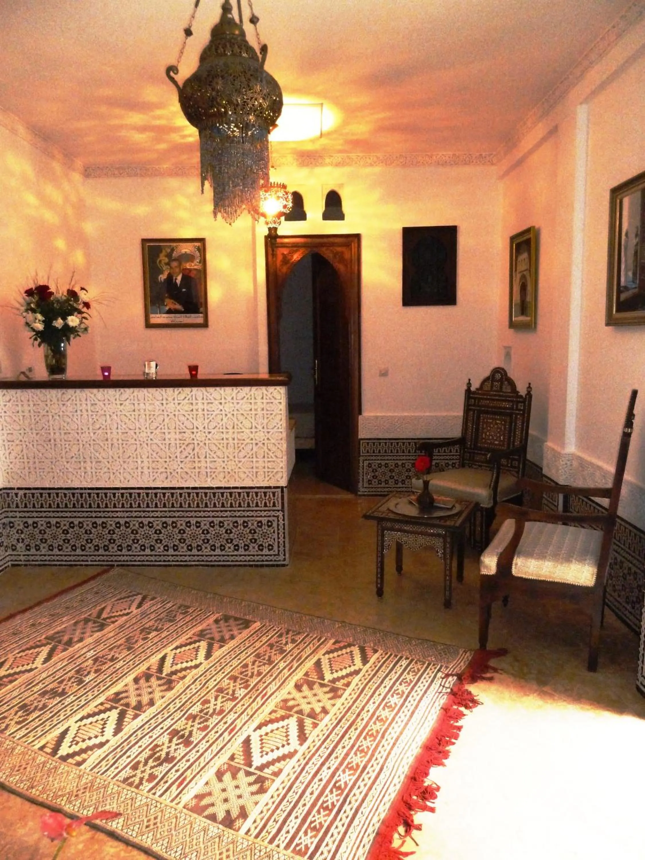 Lobby or reception in Riad Viva