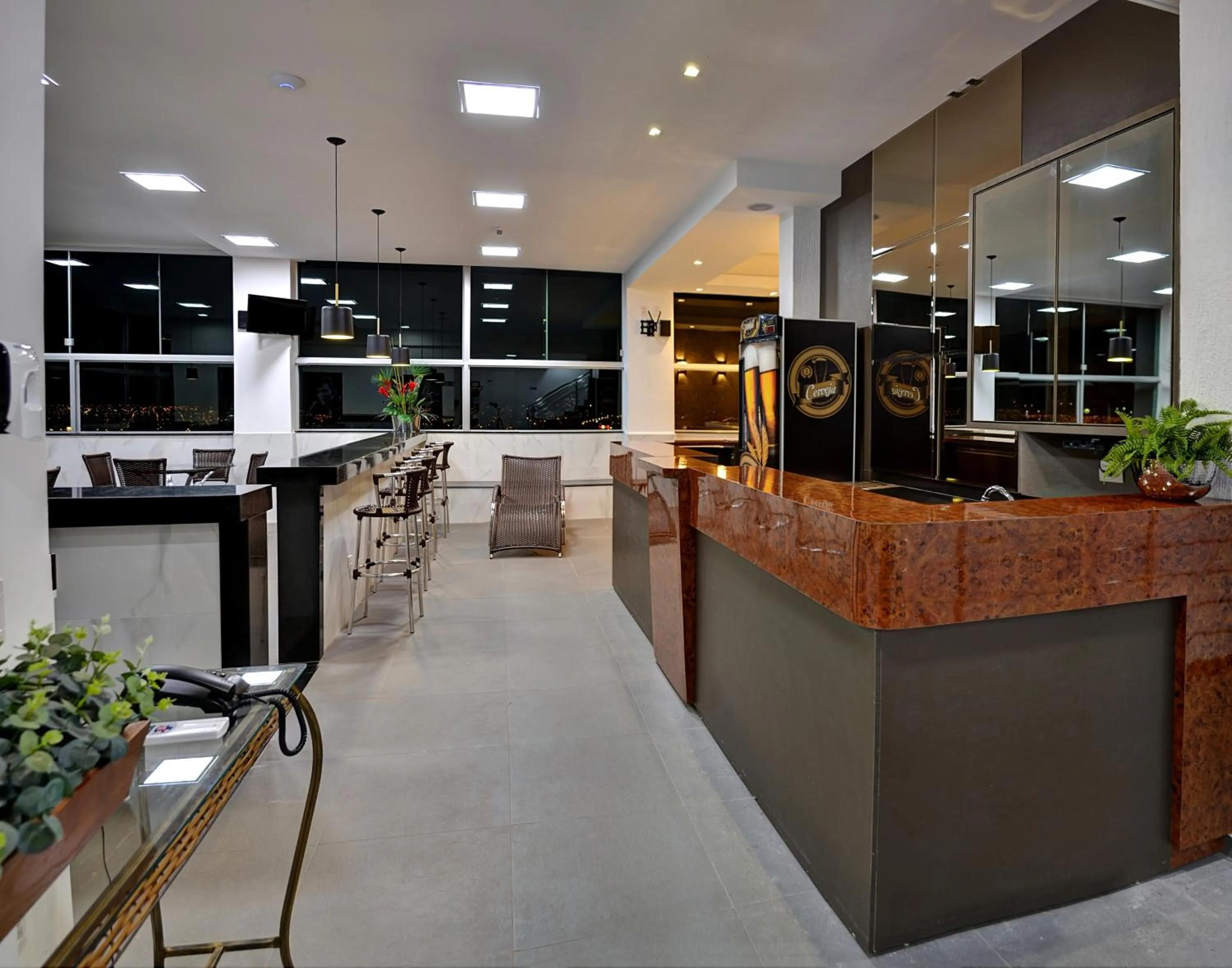 Balcony/Terrace in Porto Minas Hotel e Convenções