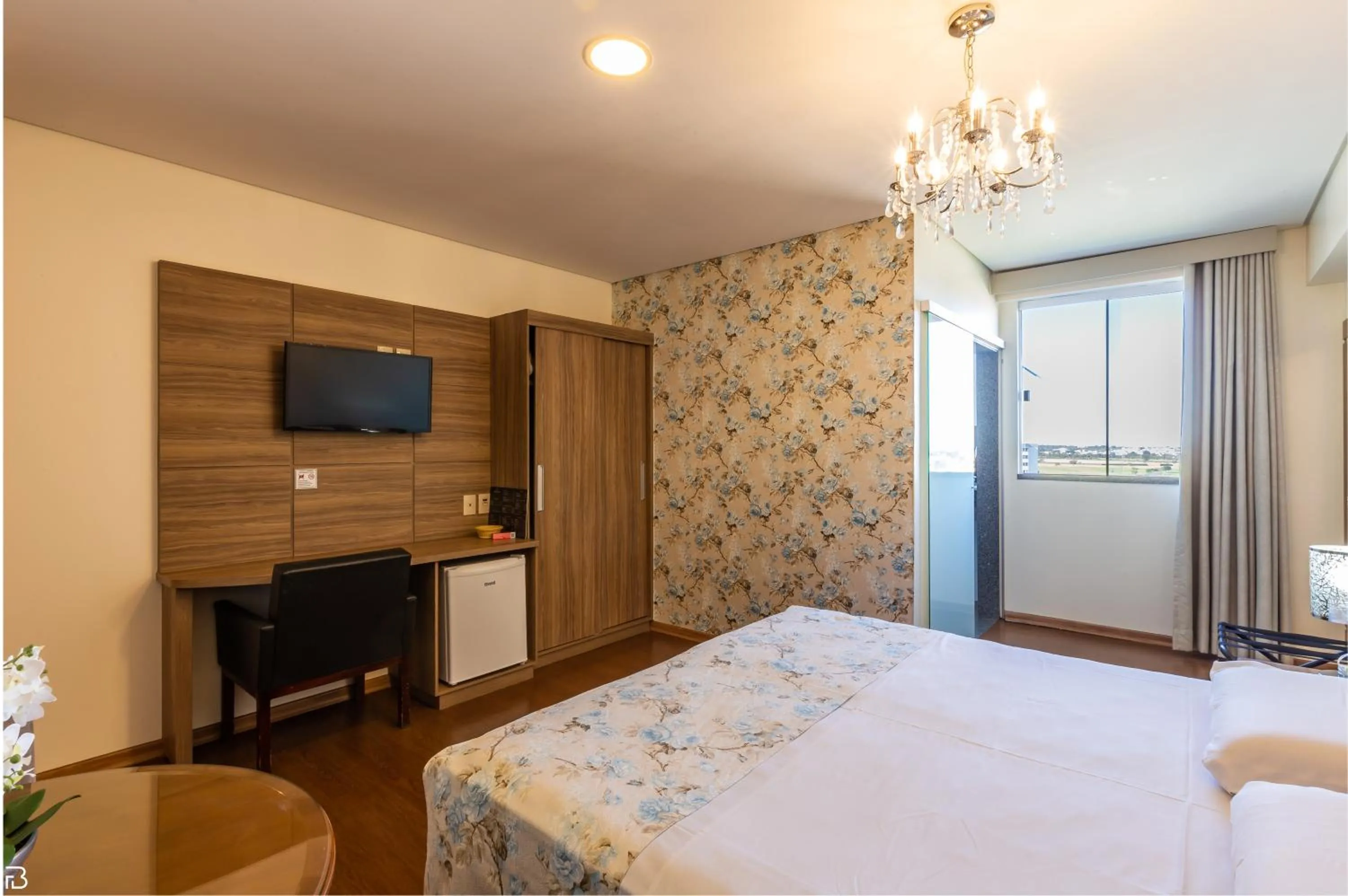 Bed in Porto Minas Hotel e Convenções