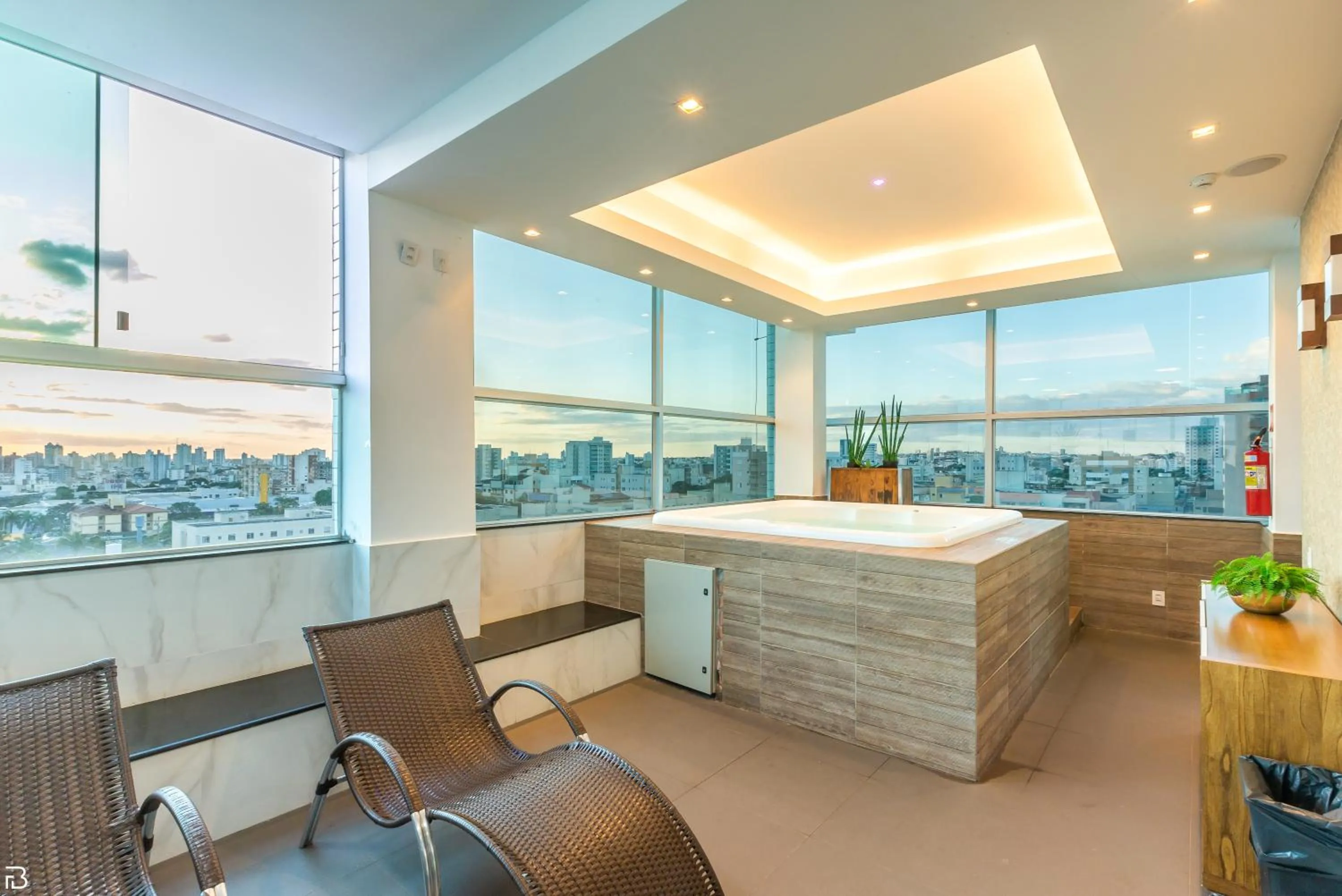 Balcony/Terrace in Porto Minas Hotel e Convenções