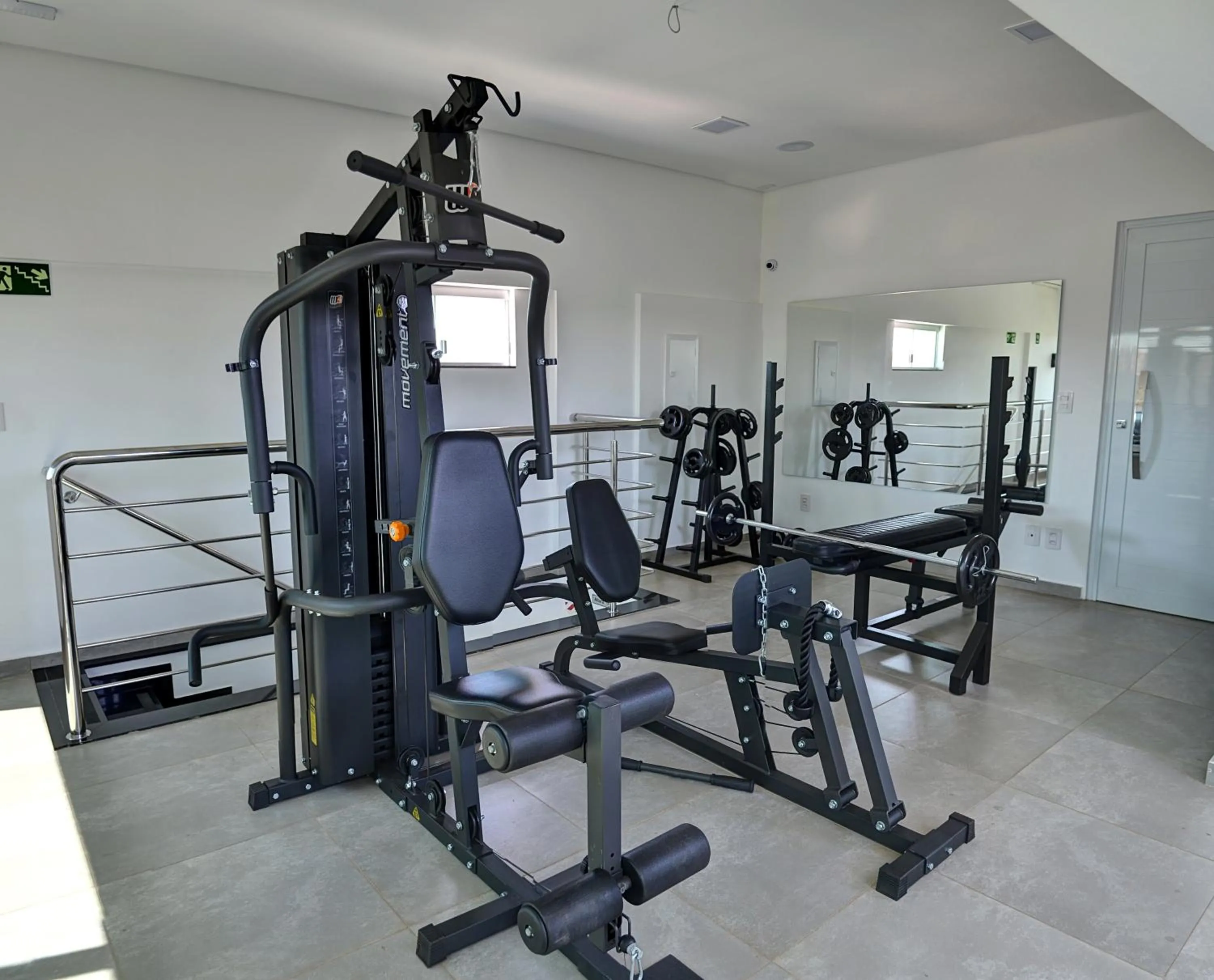 Fitness centre/facilities in Porto Minas Hotel e Convenções