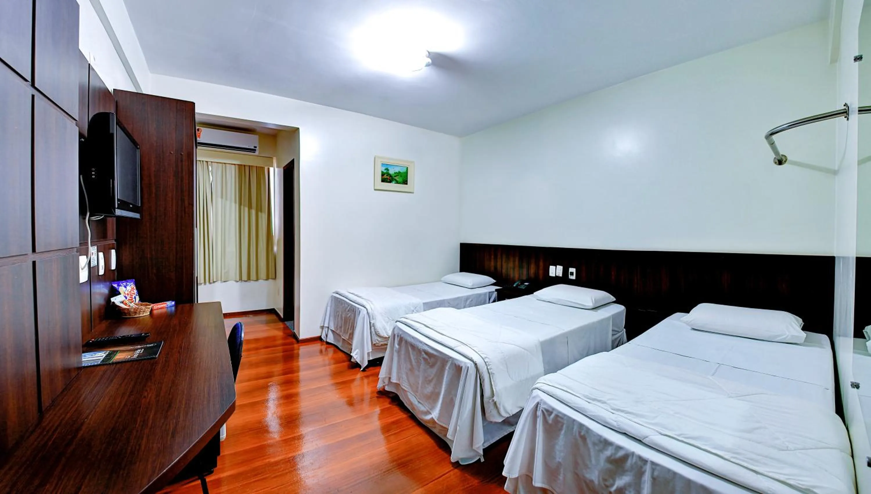 Bed in Porto Minas Hotel e Convenções