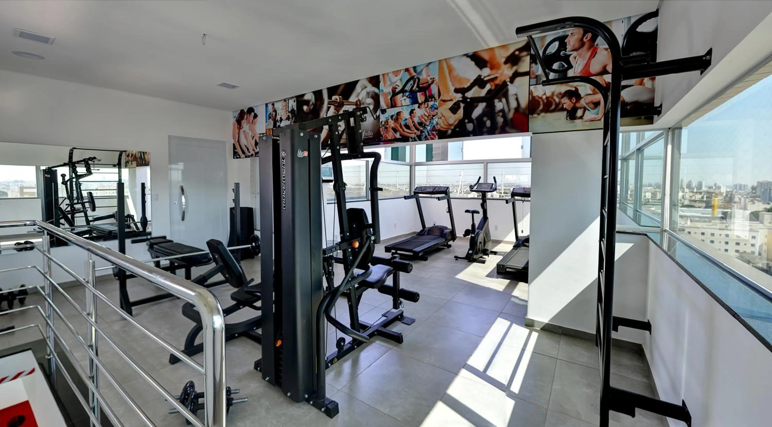 Fitness centre/facilities in Porto Minas Hotel e Convenções