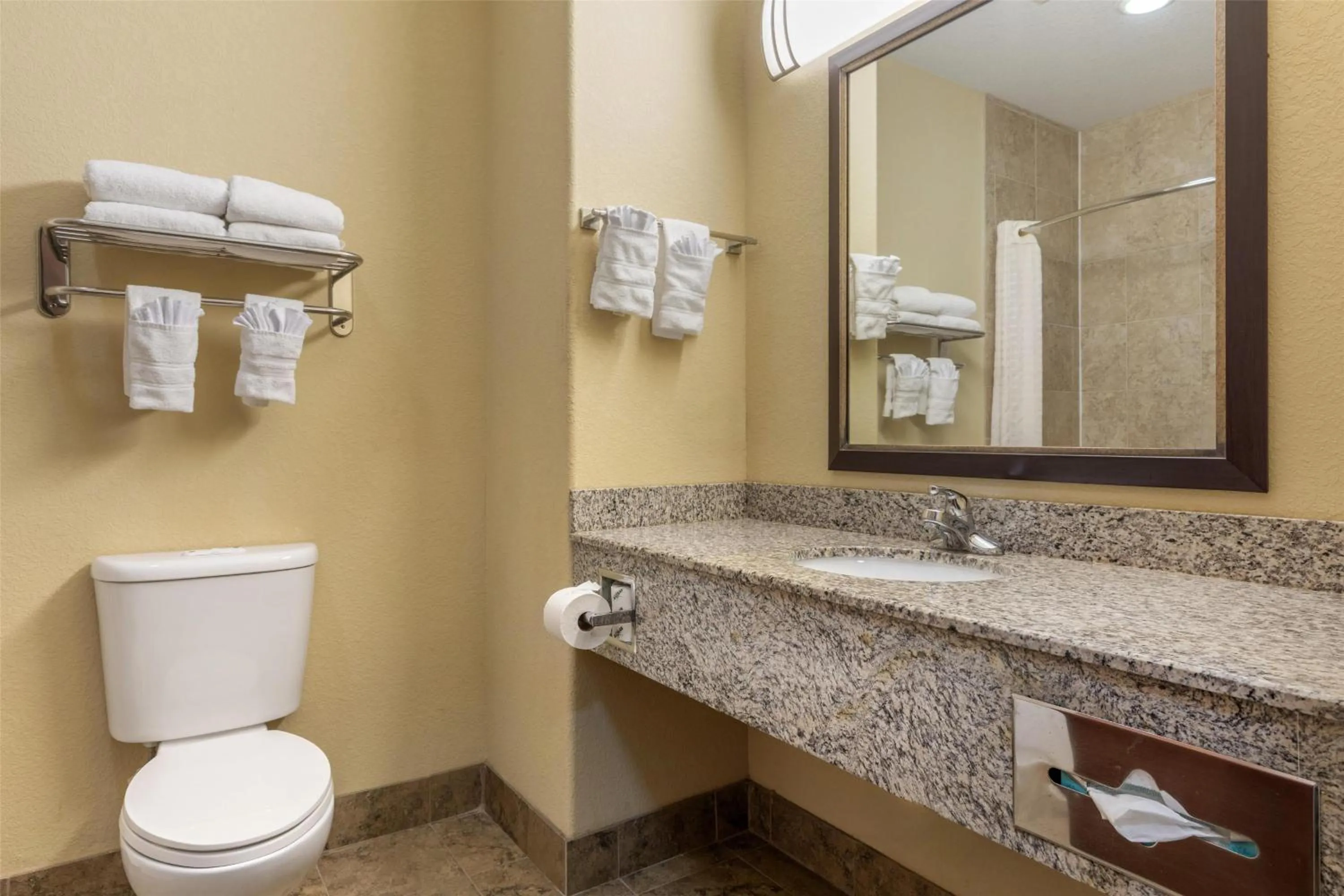 Bathroom in Best Western Bastrop Pines Inn