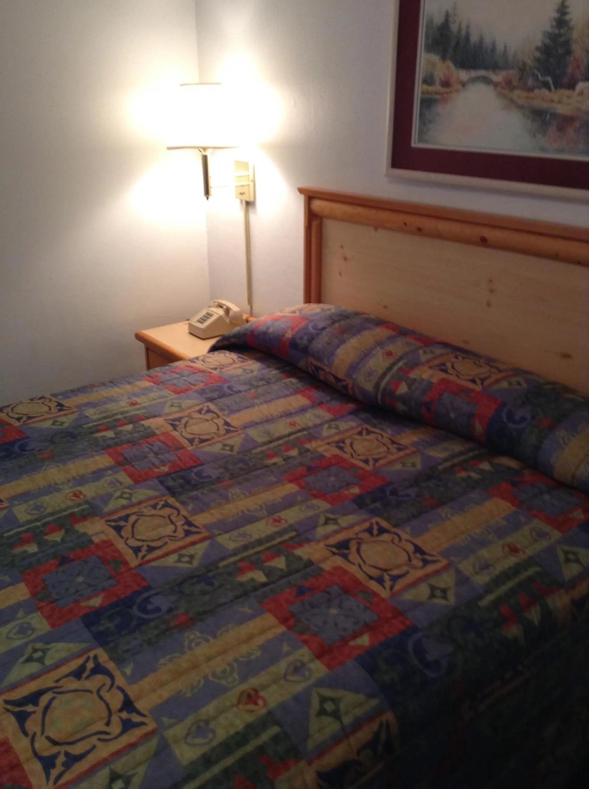 Bed in Central Motel