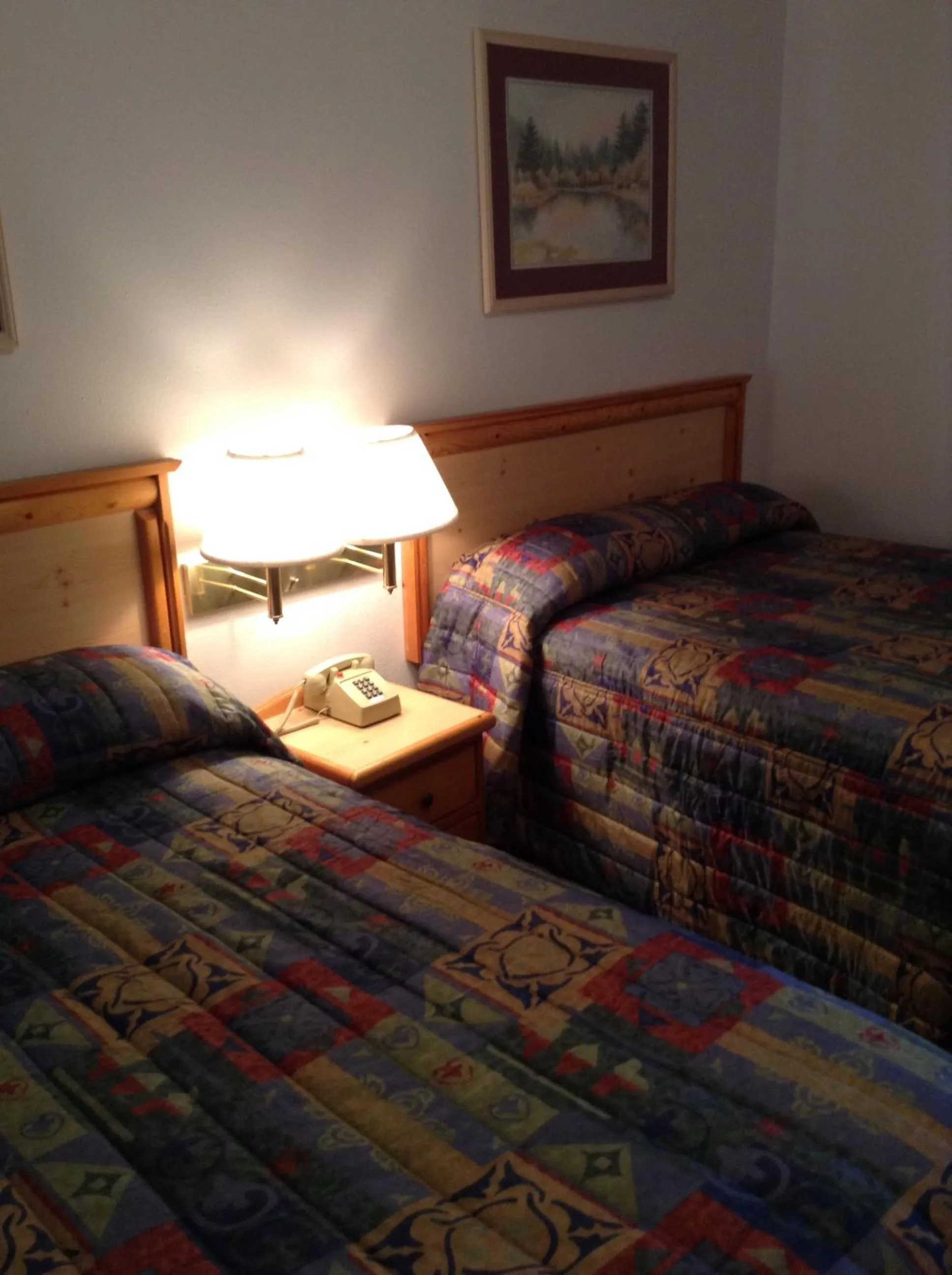 Bed in Central Motel