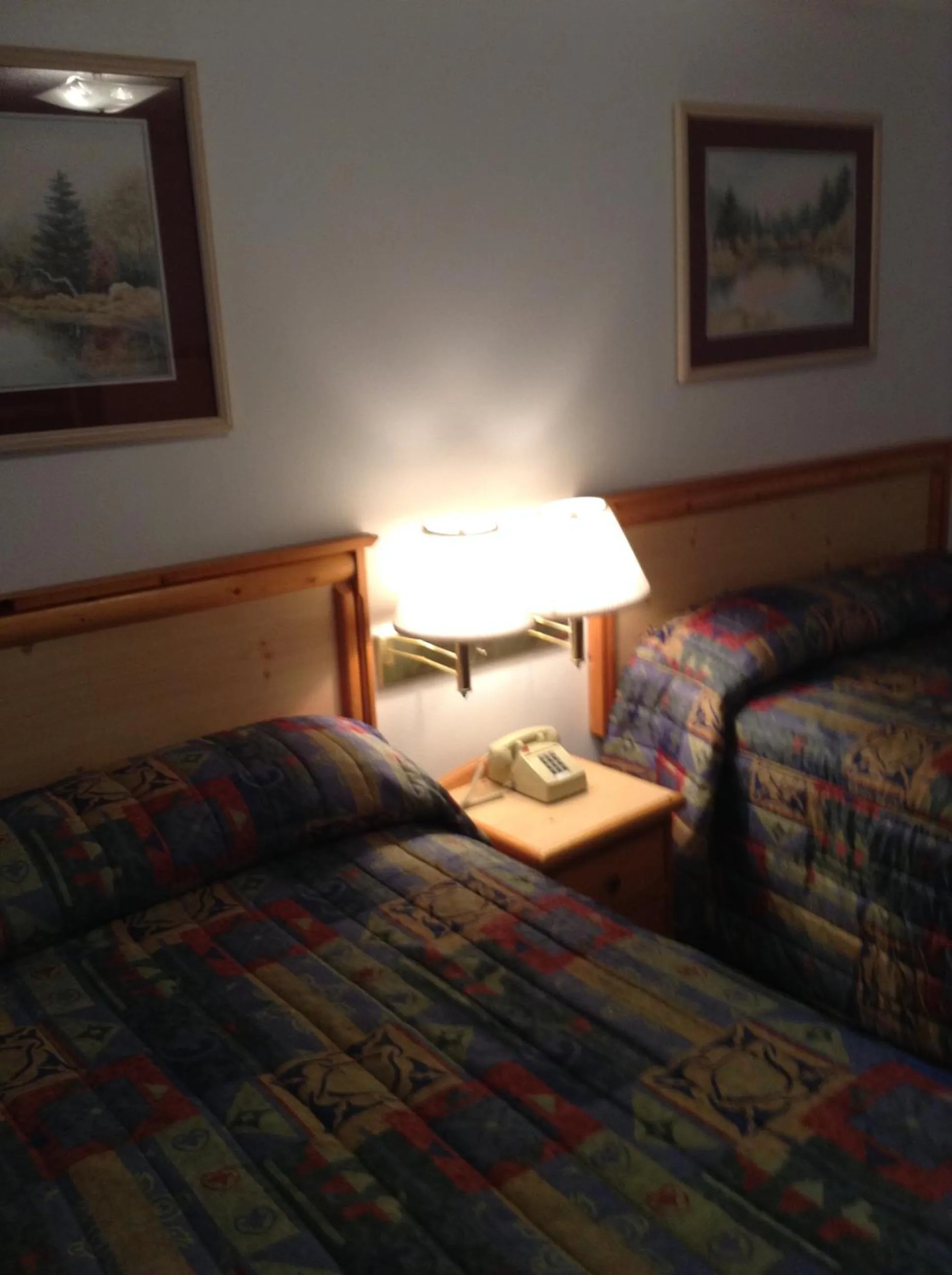 Bed in Central Motel