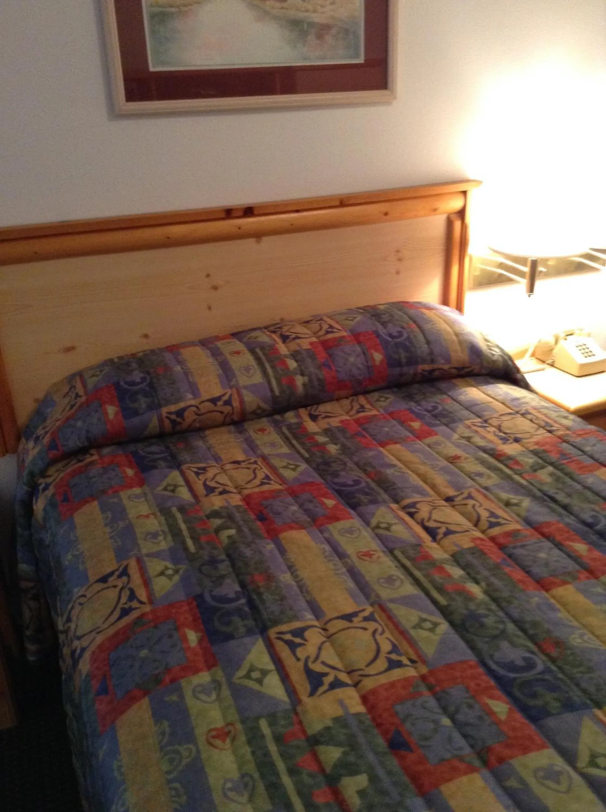 Bed in Central Motel