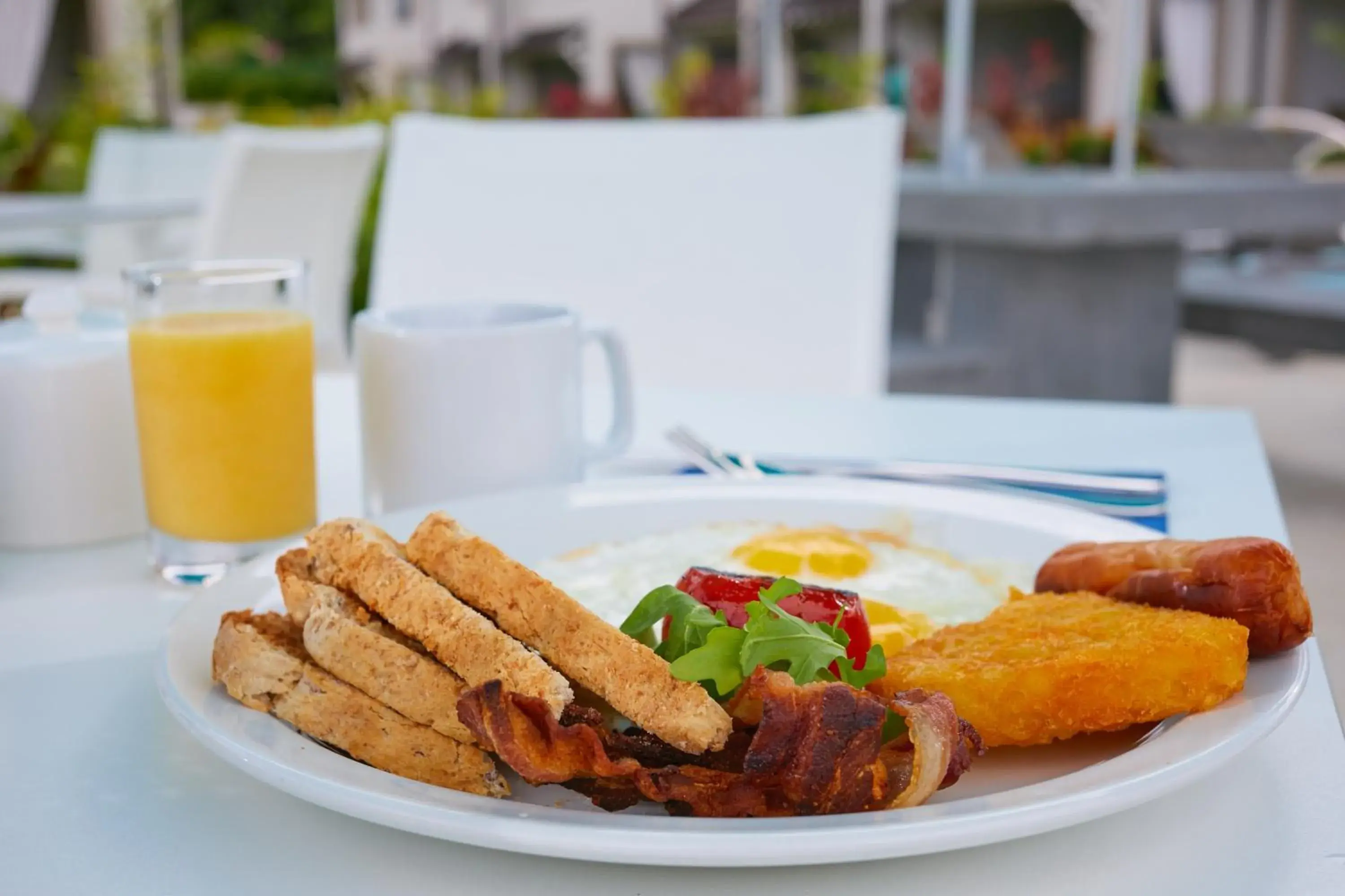Food close-up in Beach View Hotel Food close-up in Beach View Hotel