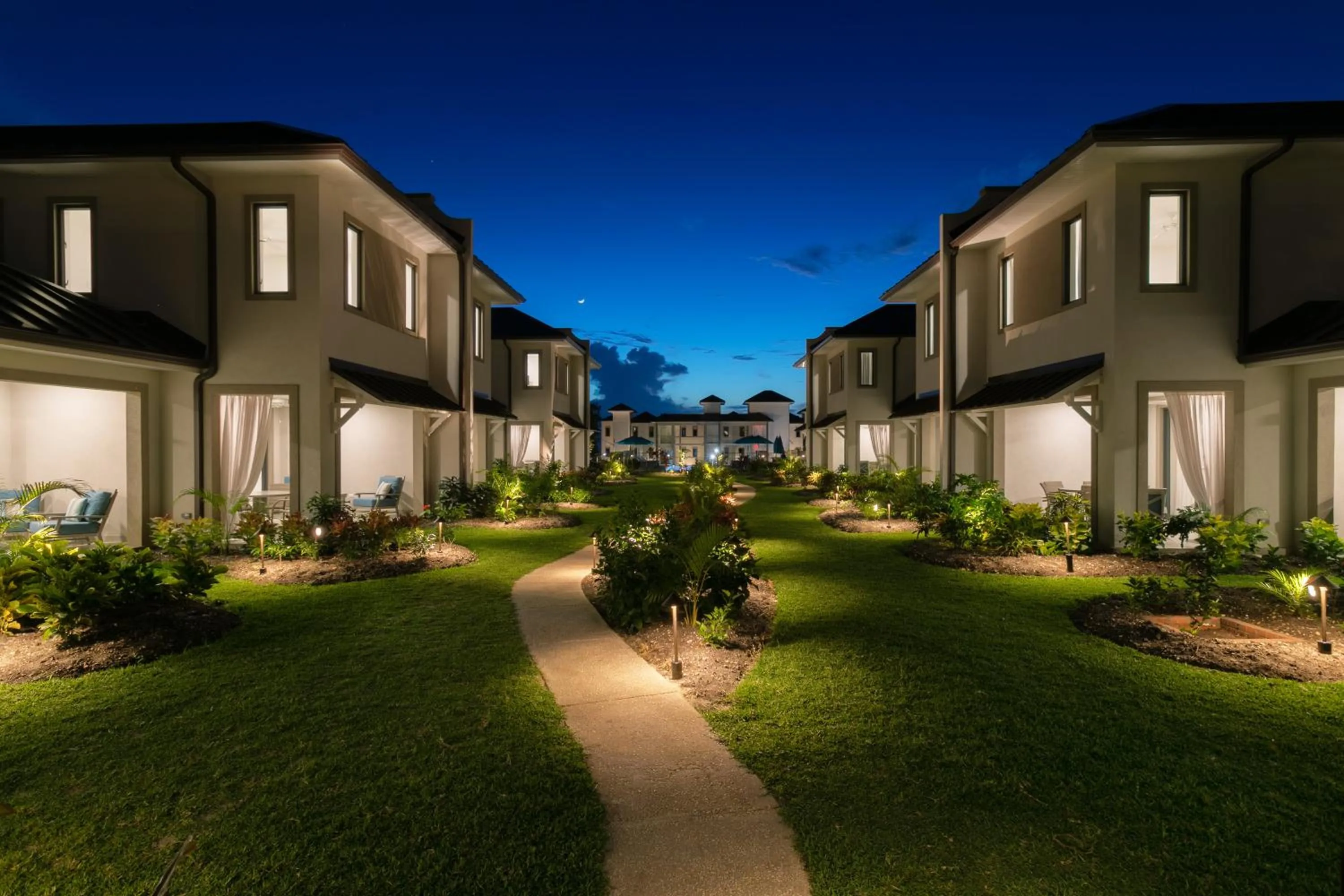 Garden in Beach View Hotel