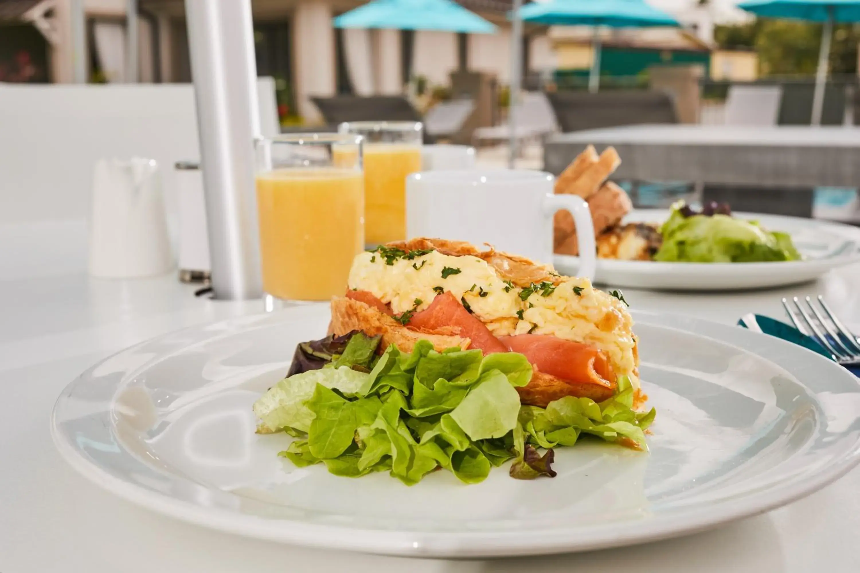 Food close-up in Beach View Hotel Food close-up in Beach View Hotel