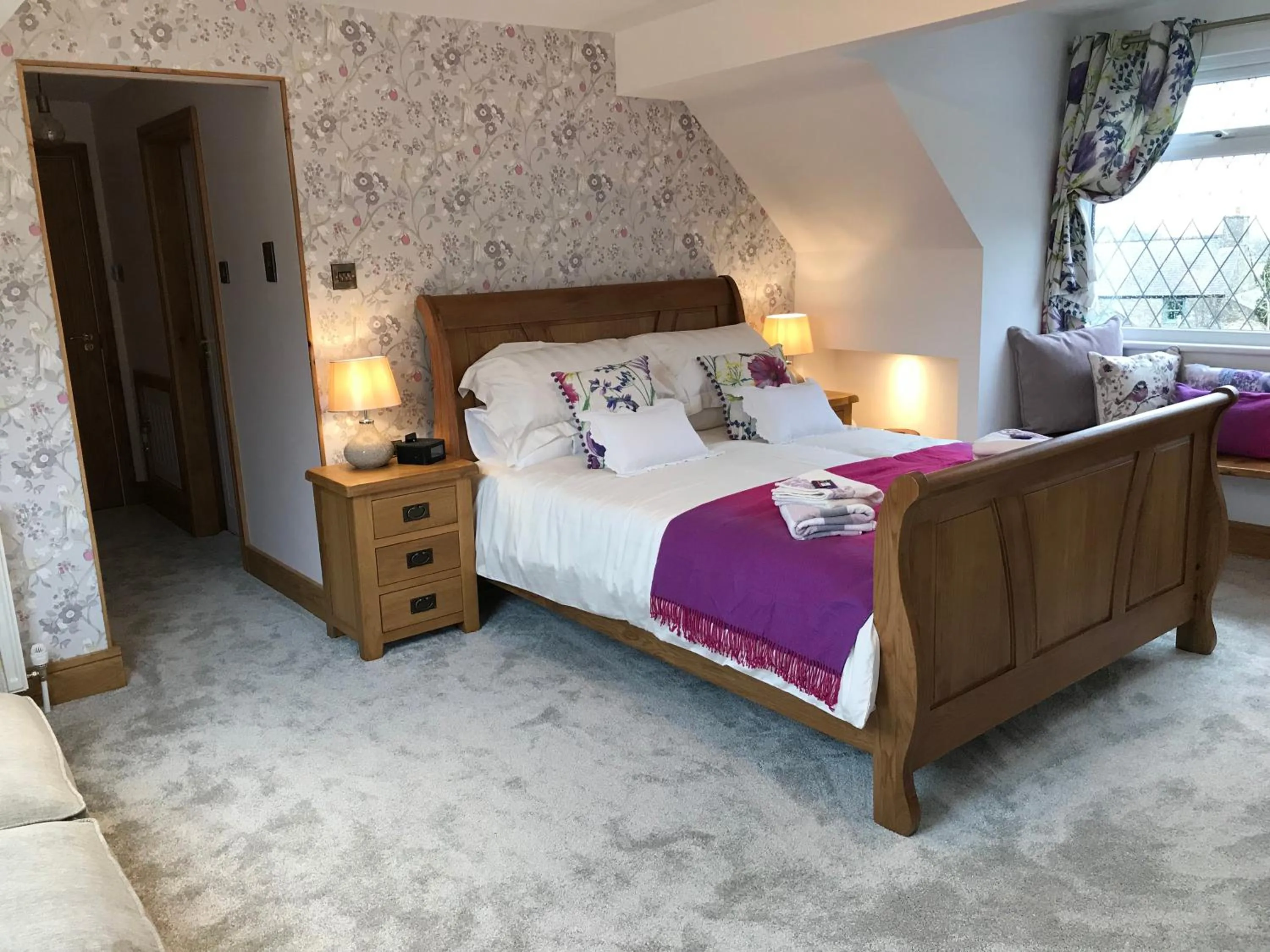 Bed in Lon y Traeth Bed & Breakfast