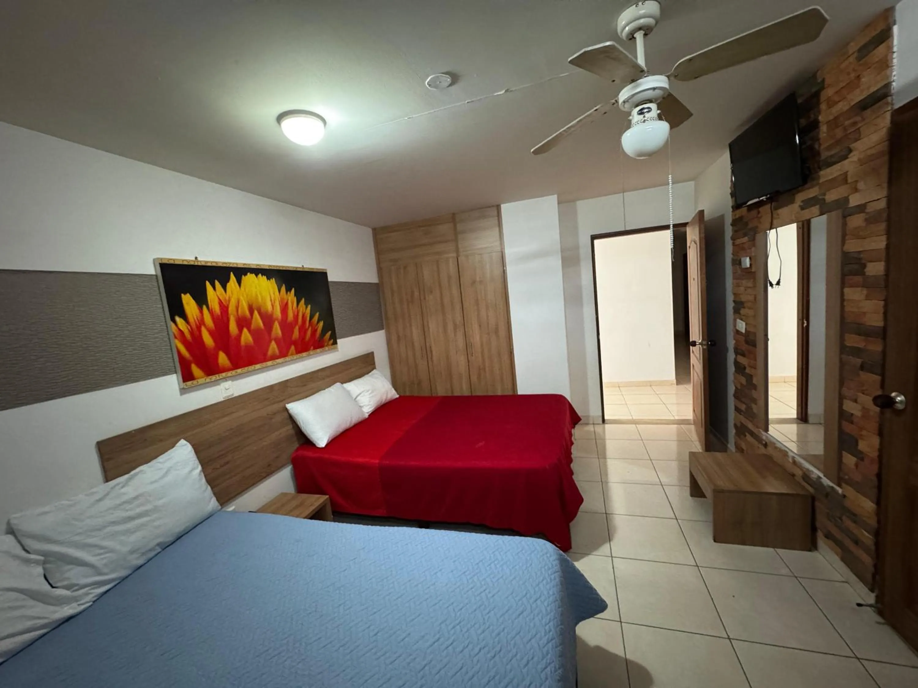 Bed in Hotel Condina Pereira