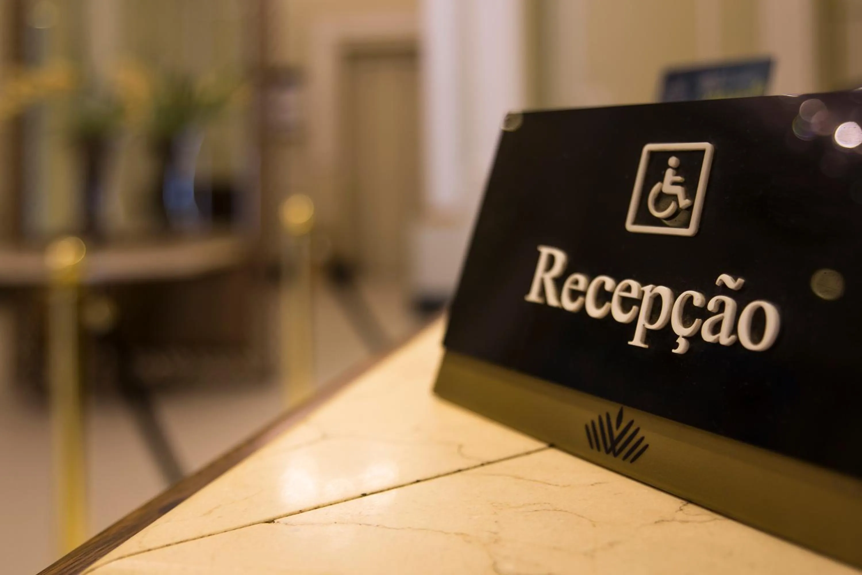 Lobby or reception in Grande Hotel Petrópolis