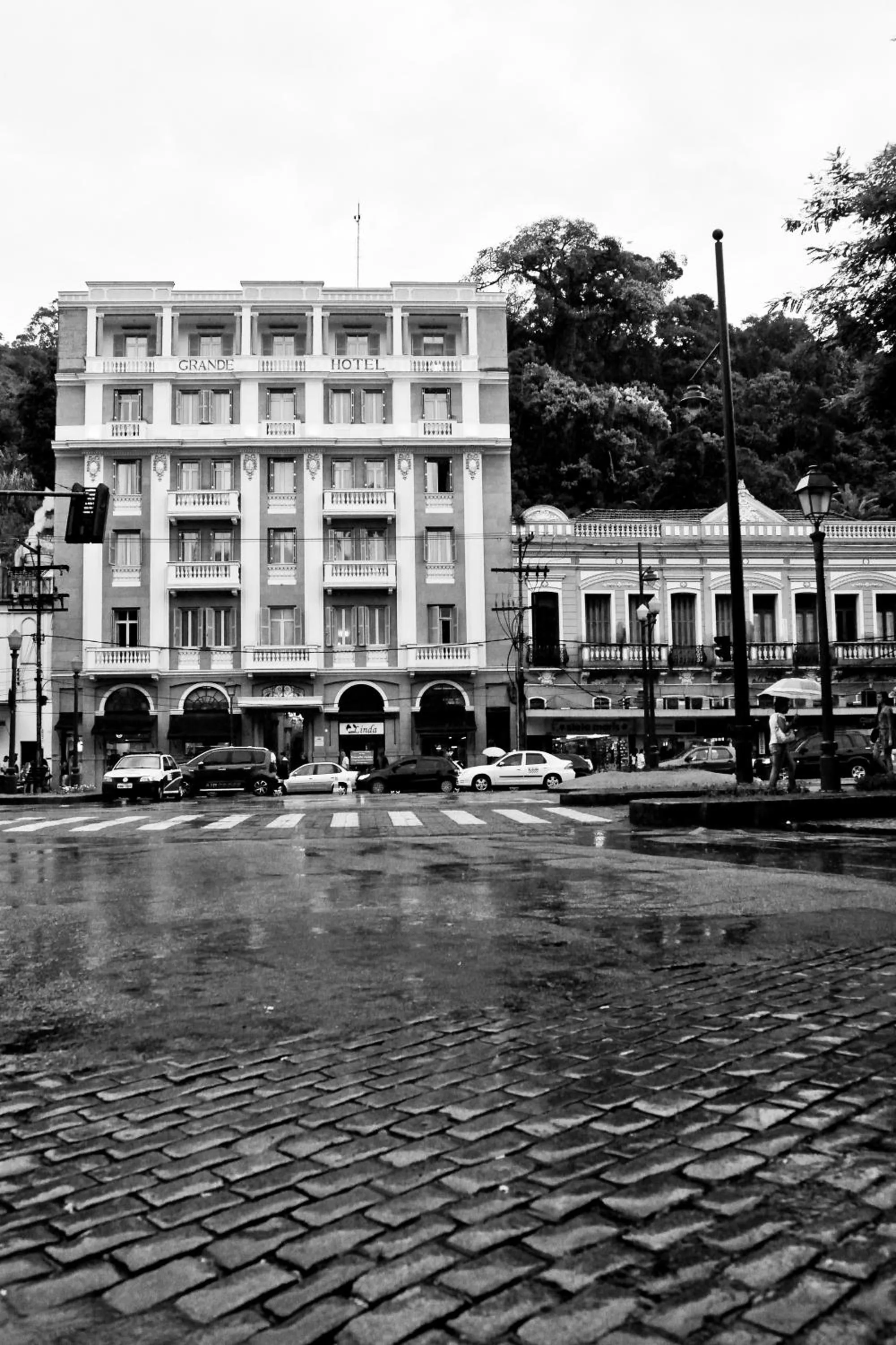 Facade/entrance in Grande Hotel Petrópolis