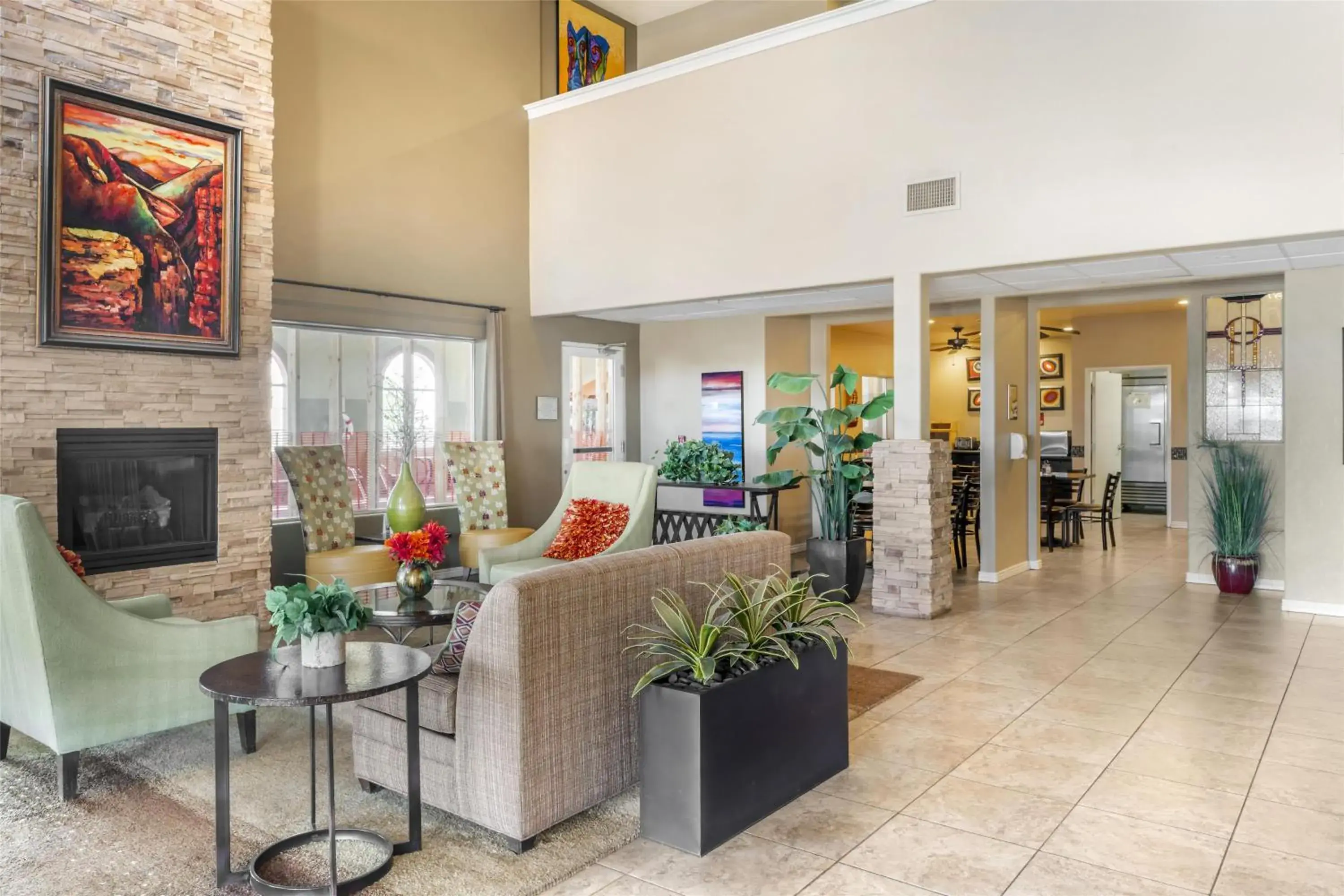 Lobby or reception in Best Western Plus Winslow Inn Lobby or reception in Best Western Plus Winslow Inn