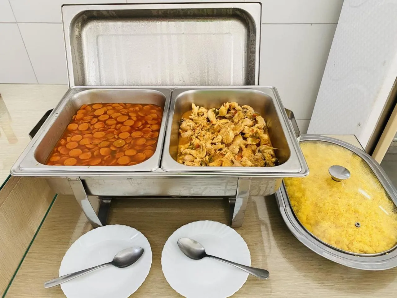 Breakfast in Pousada o Caribe de Maragogi