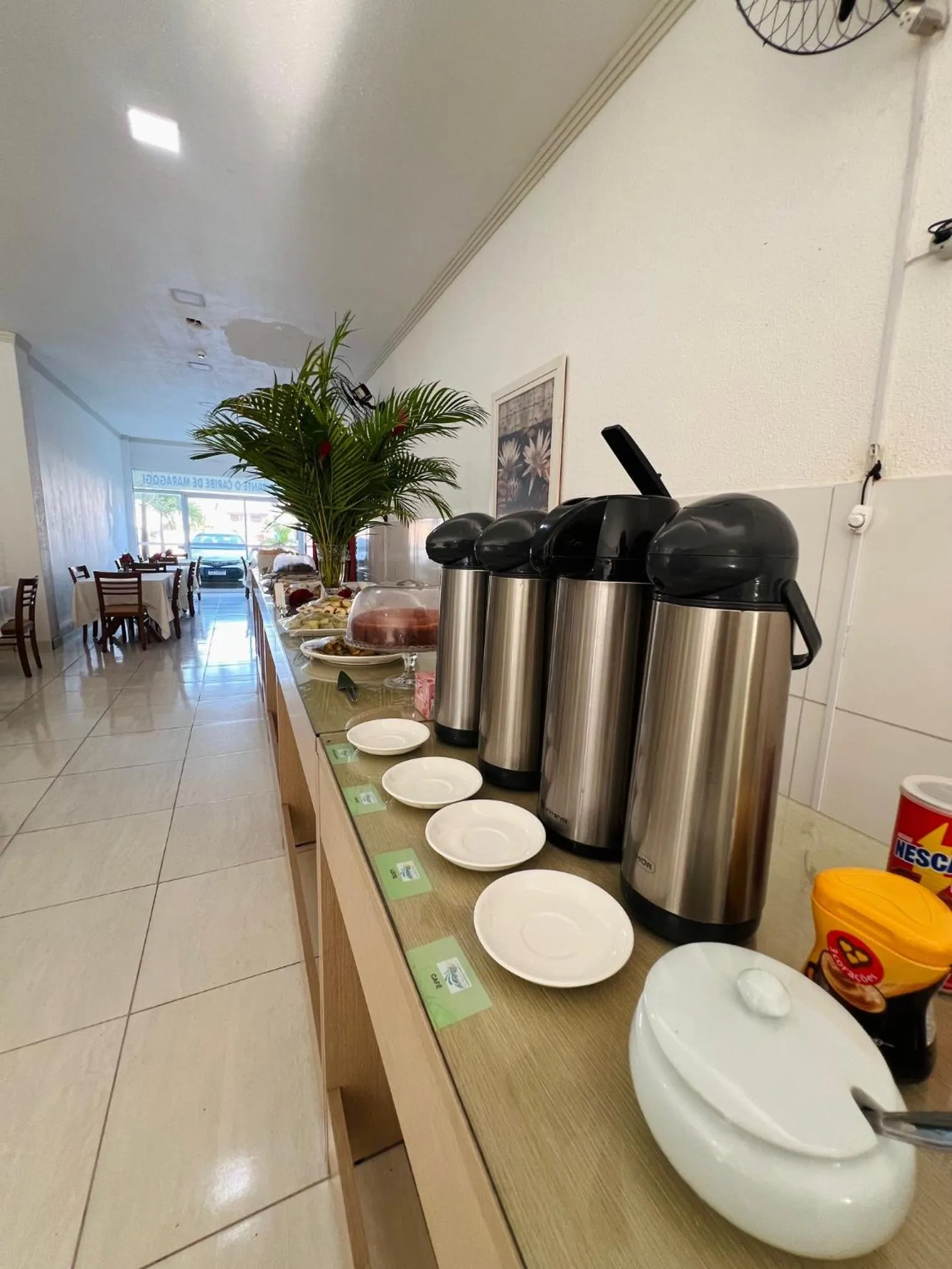 Asian breakfast in Pousada o Caribe de Maragogi
