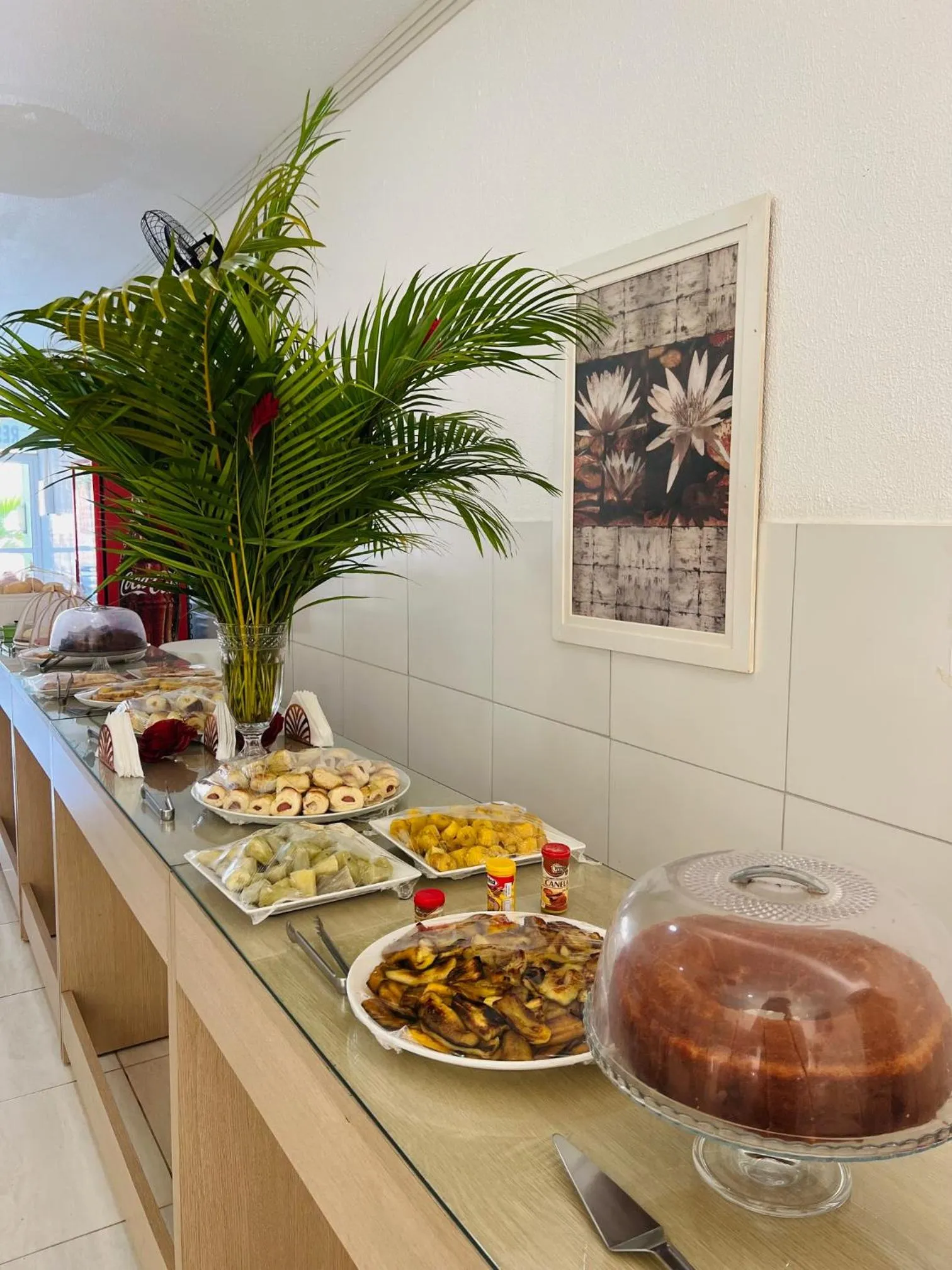 Breakfast in Pousada o Caribe de Maragogi