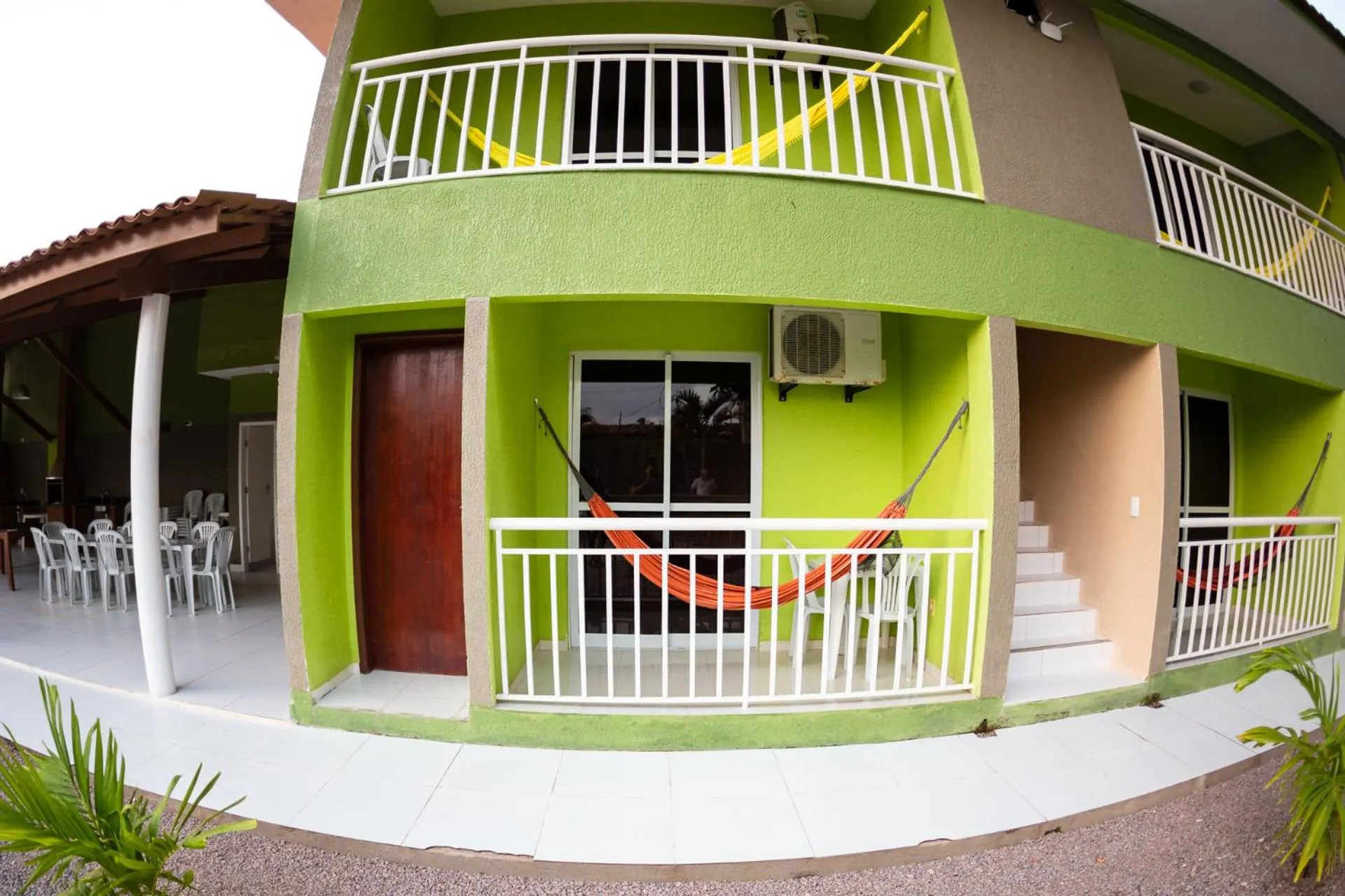 Patio in Pousada o Caribe de Maragogi