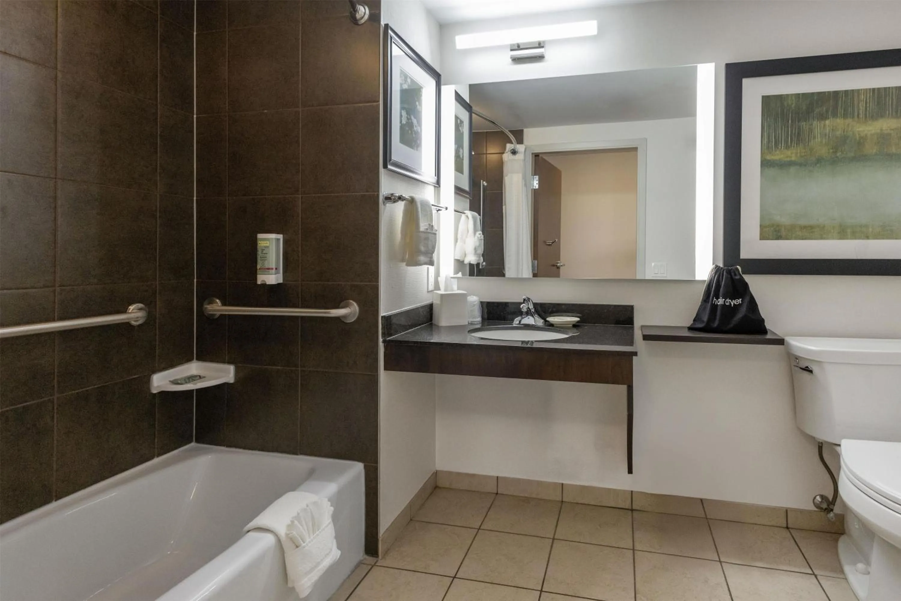 Bathroom in Best Western Dawson Creek