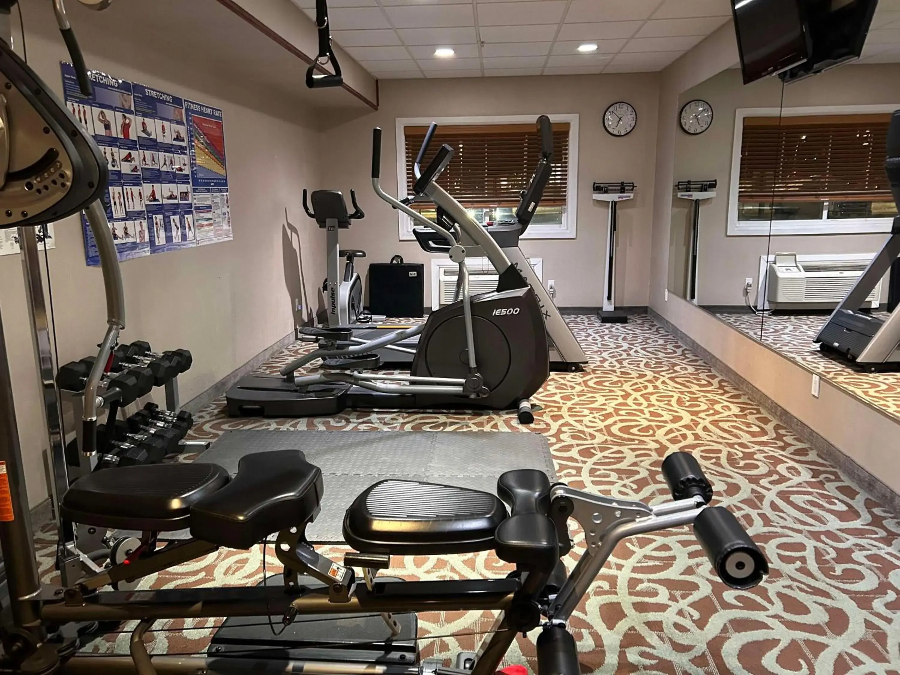 Fitness centre/facilities in Holiday Inn Express and Suites Dawson Creek, an IHG Hotel Fitness centre/facilities in Holiday Inn Express and Suites Dawson Creek, an IHG Hotel