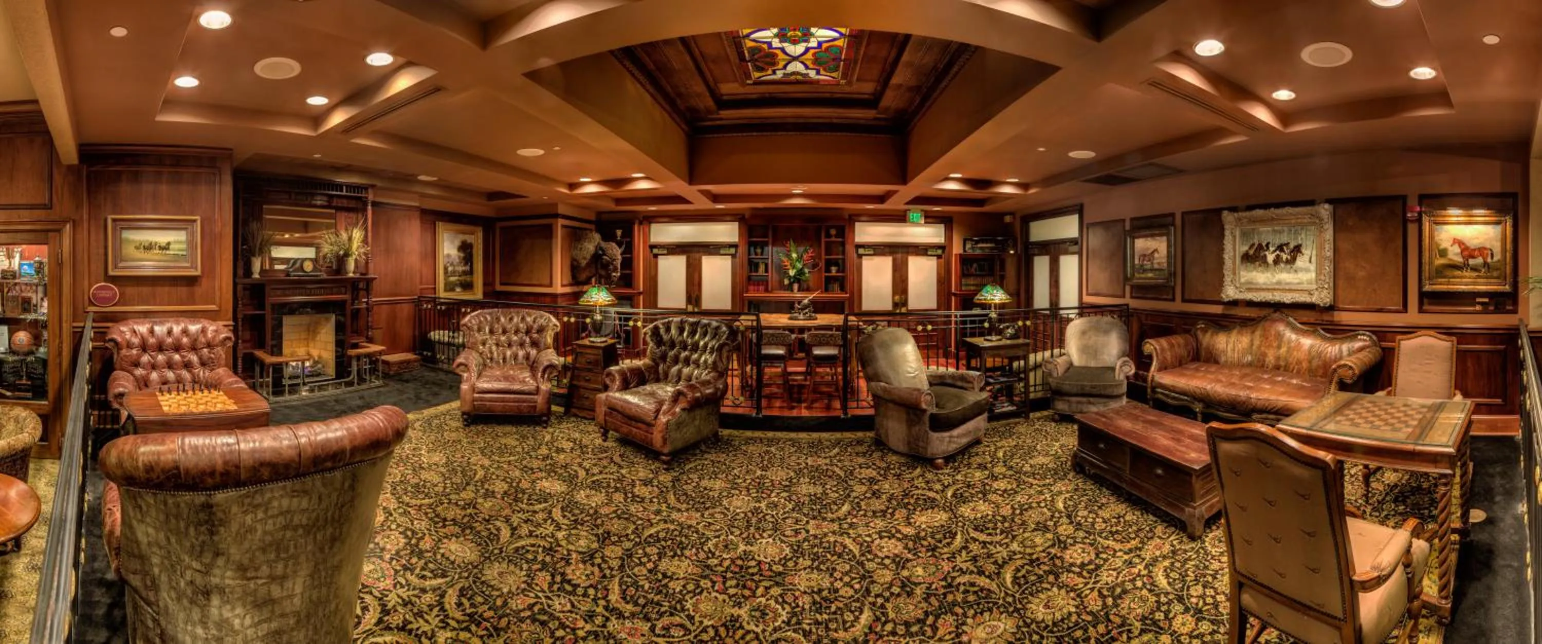 Library in Carnegie Hotel & Spa